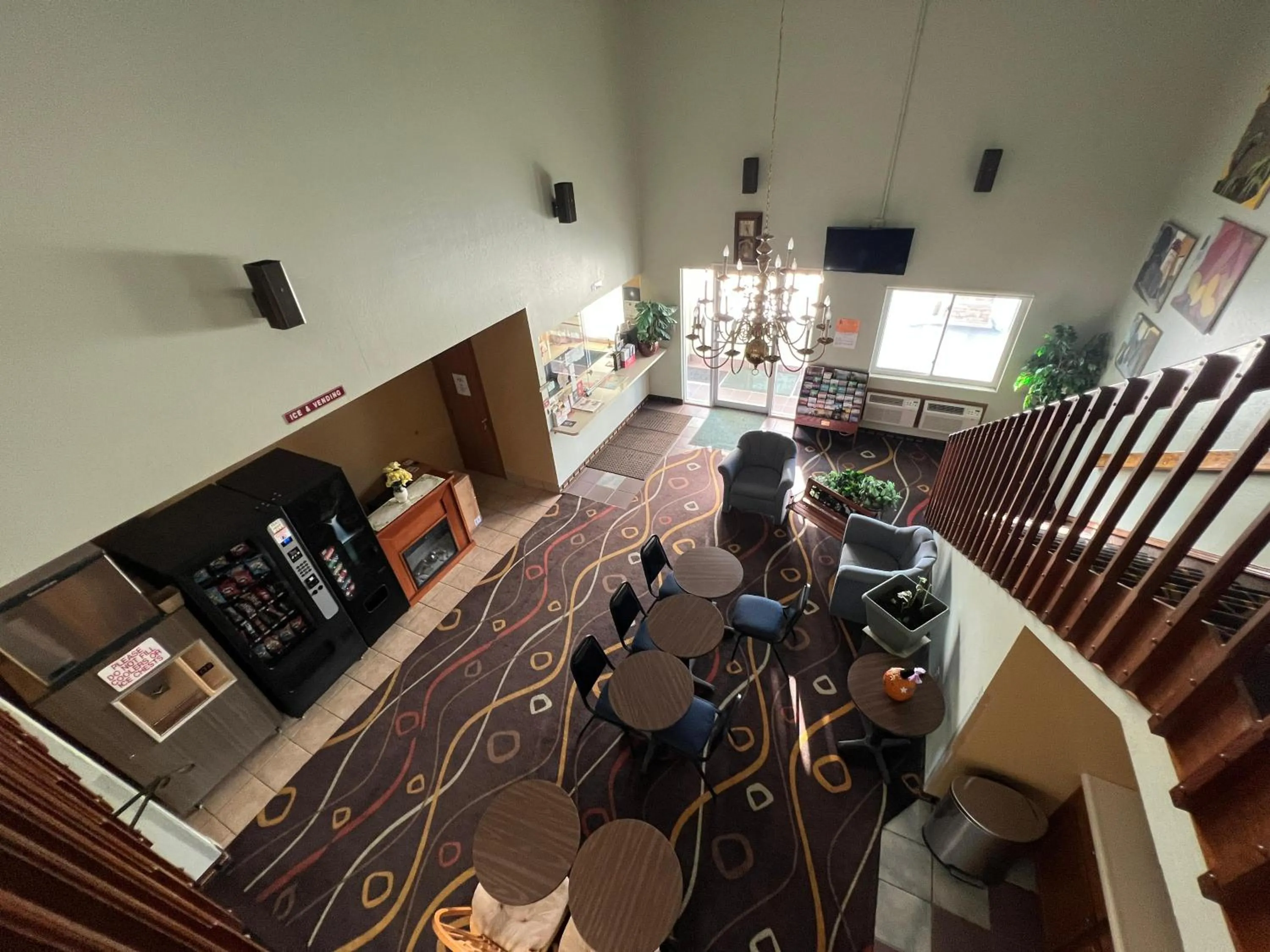 Lobby or reception in Deluxe Inn Capital O Nebraska City I 29