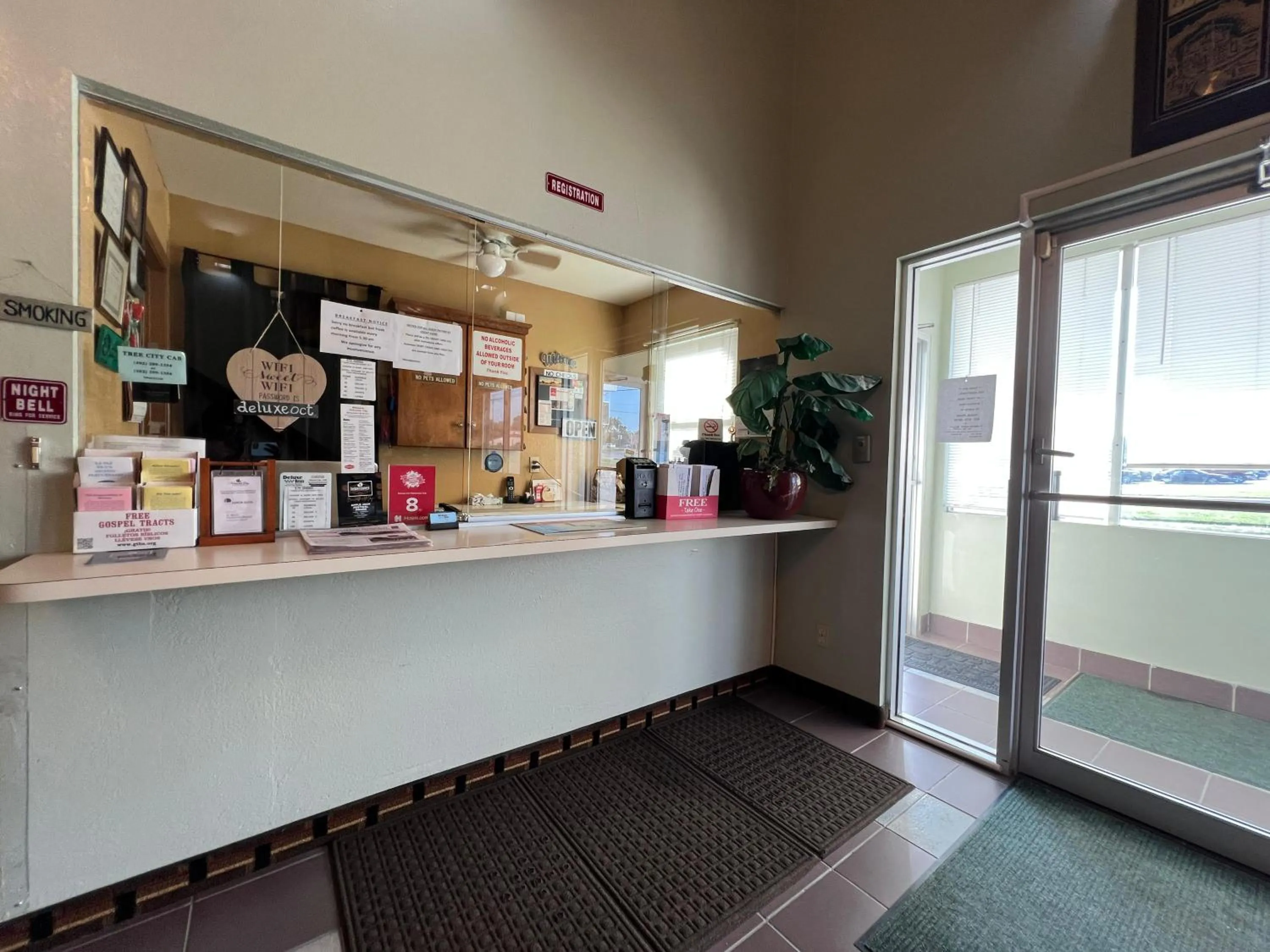 Lobby or reception in Deluxe Inn Capital O Nebraska City I 29