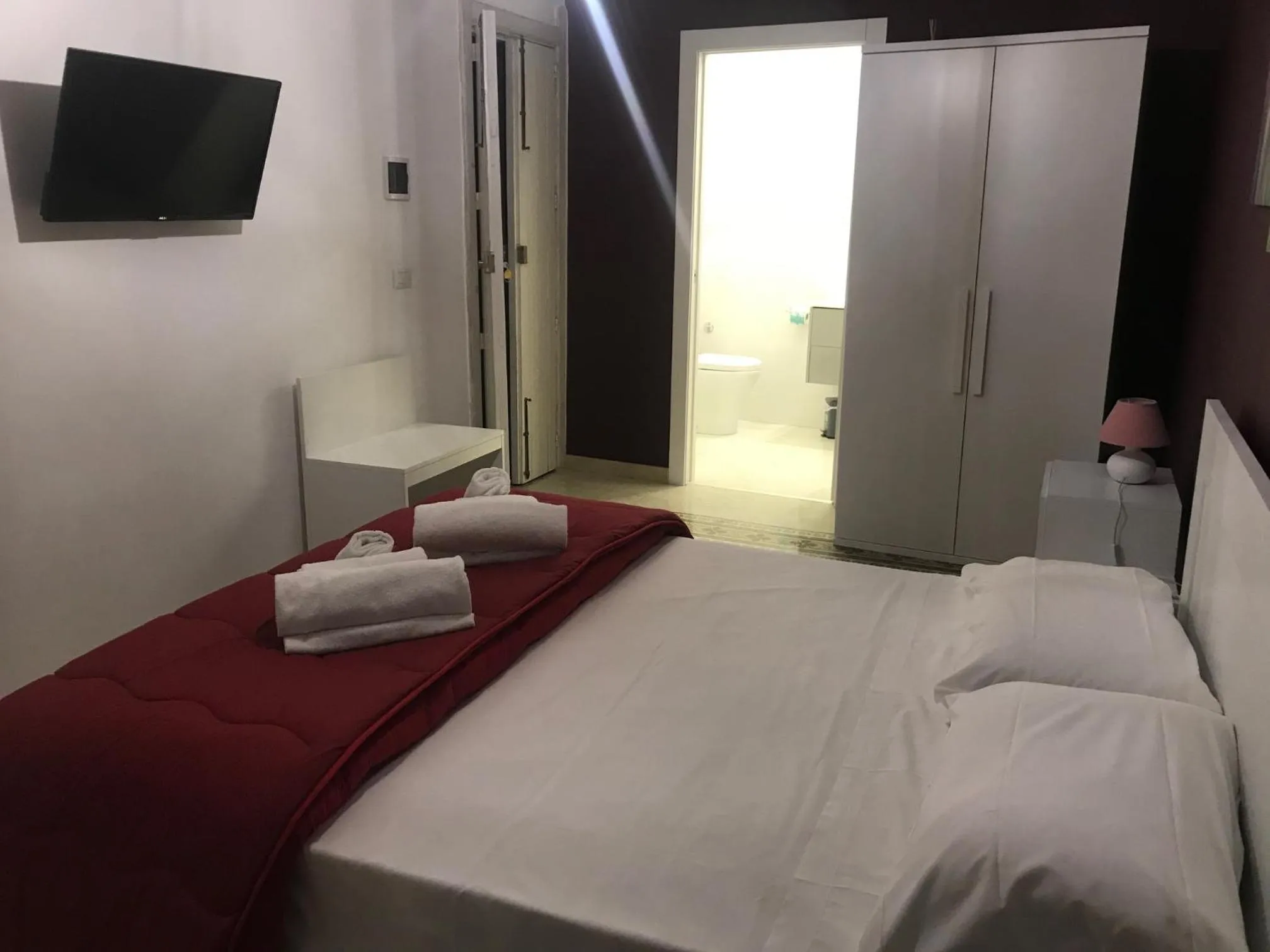 Bed in B & B Vittorio Emanuele