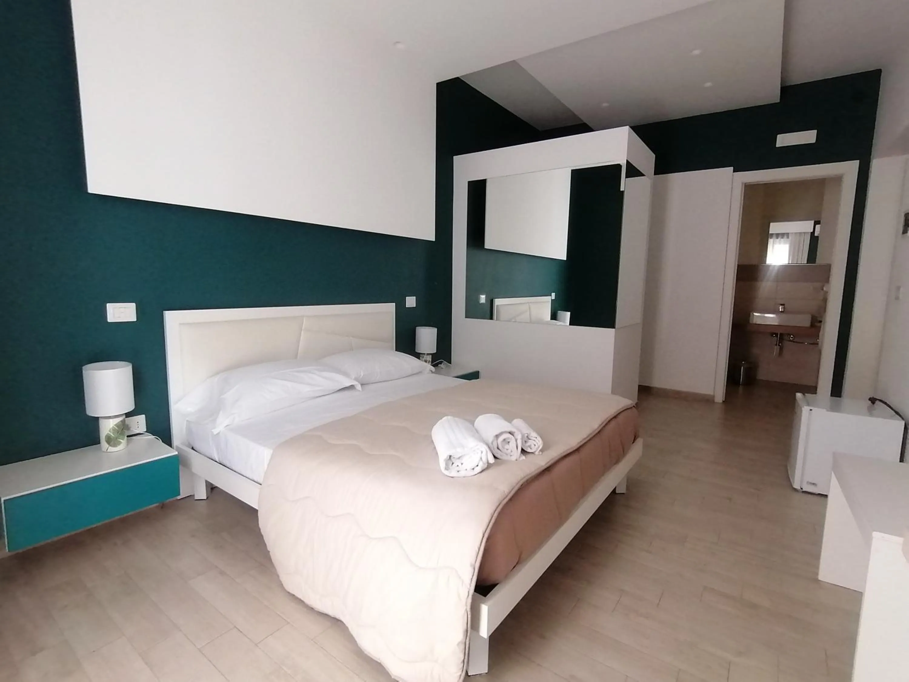 Bed in B & B Vittorio Emanuele