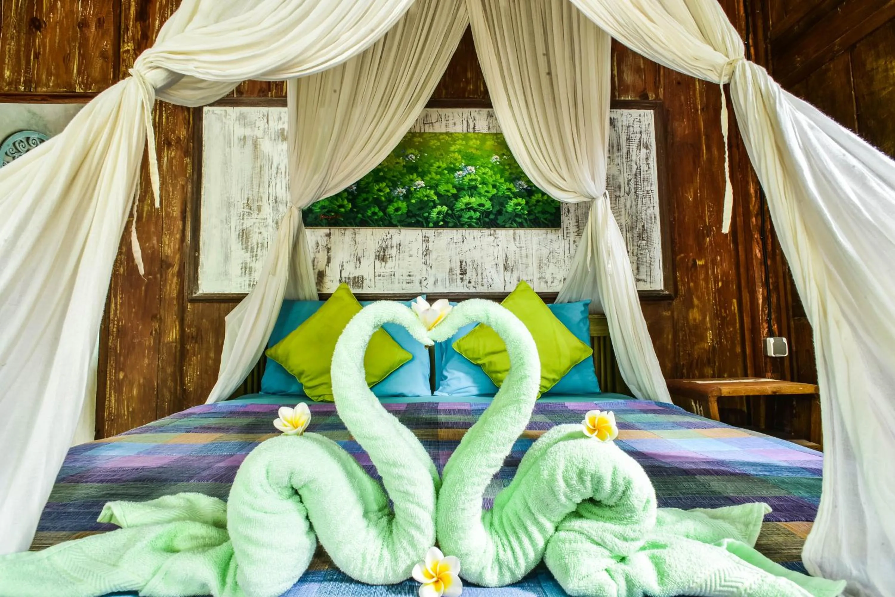 Bed in Arana Garden Ubud