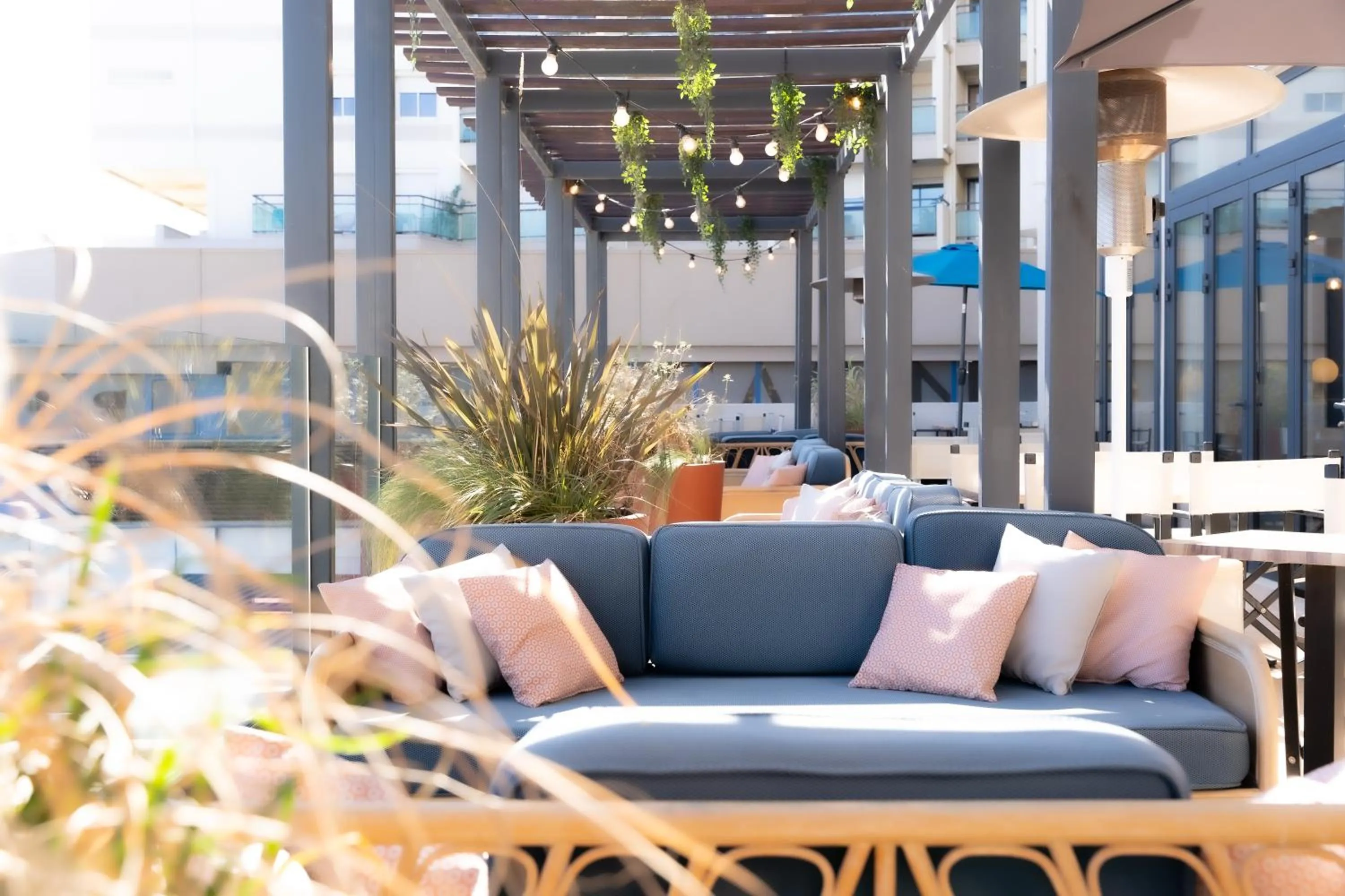 Patio in Hôtel Mar I Cel & Spa