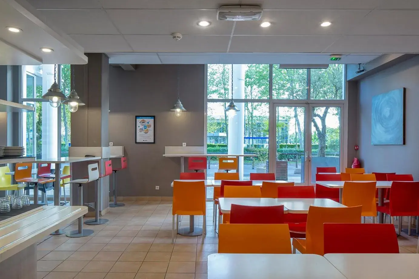 Breakfast, Restaurant/Places to Eat in CYAN HOTEL - Roissy Villepinte Parc des Expositions