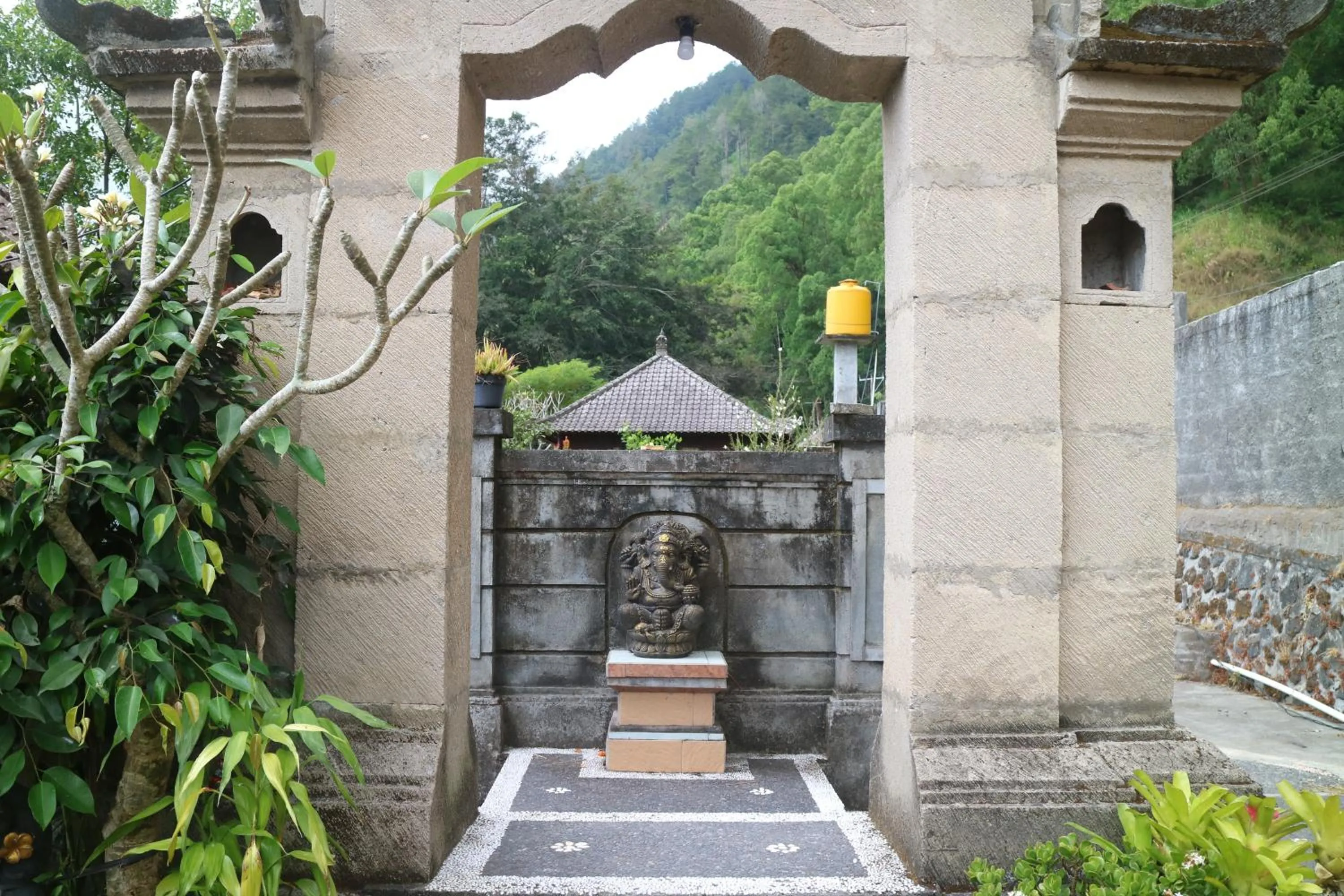 Lake view in Batur Green Lake