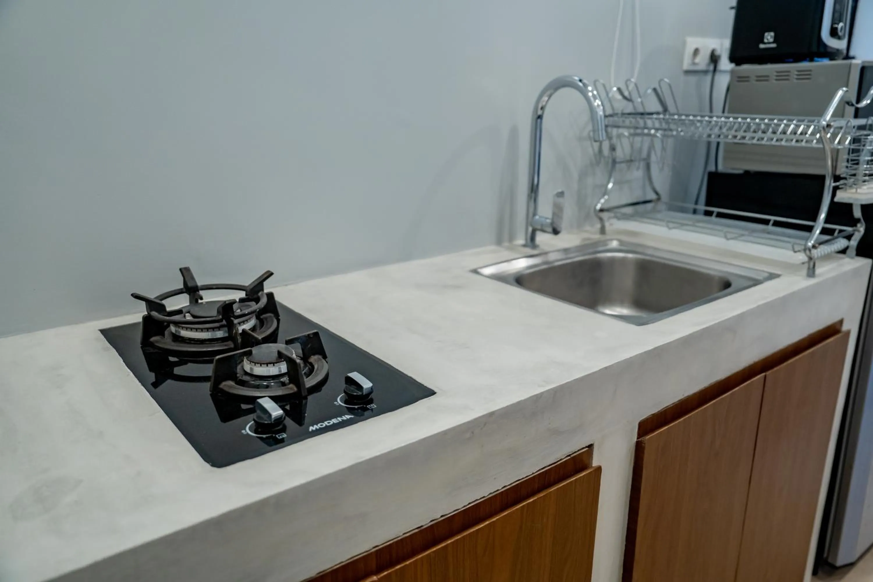 Kitchen or kitchenette in Canggu Dream Studios & Villas