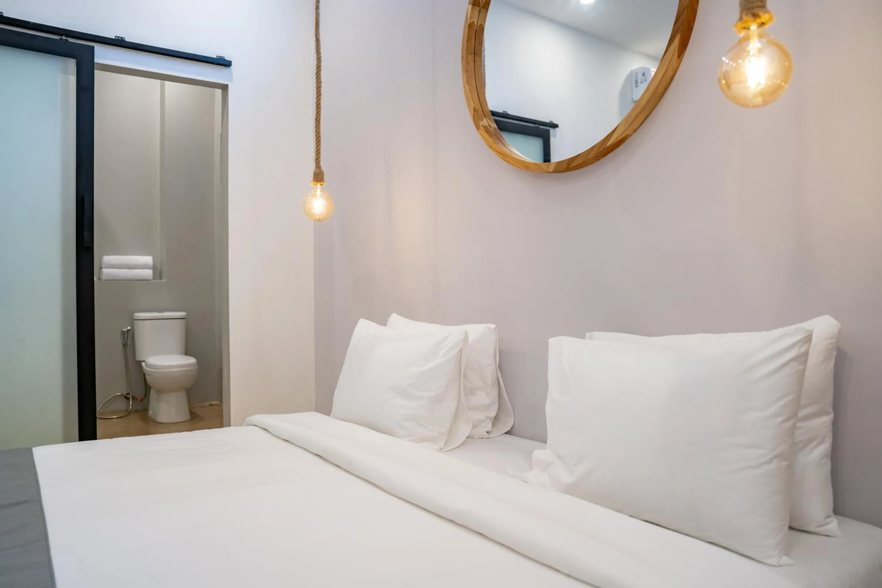 Bed in Canggu Dream Studios & Villas