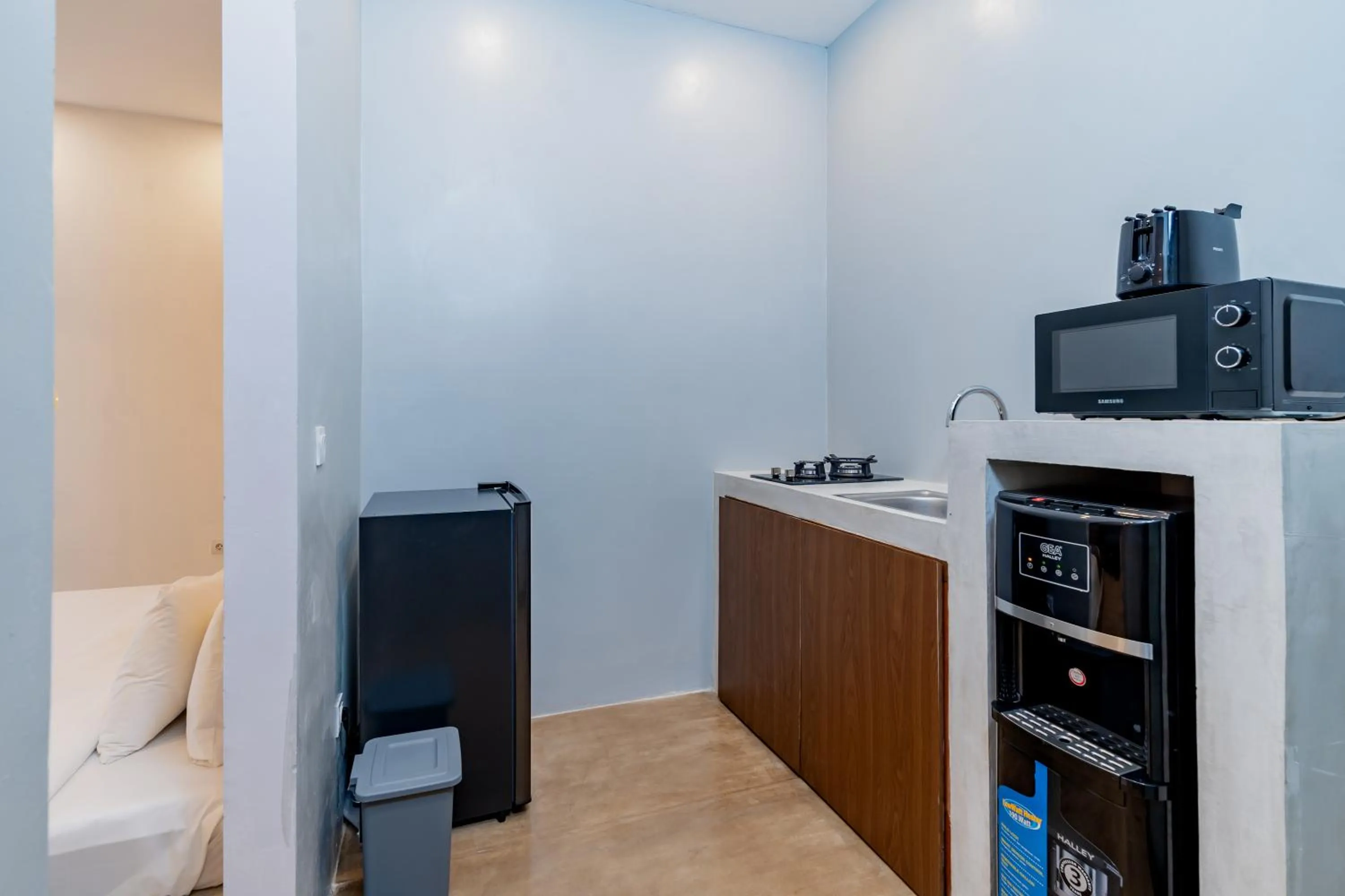 Kitchen or kitchenette in Canggu Dream Studios & Villas