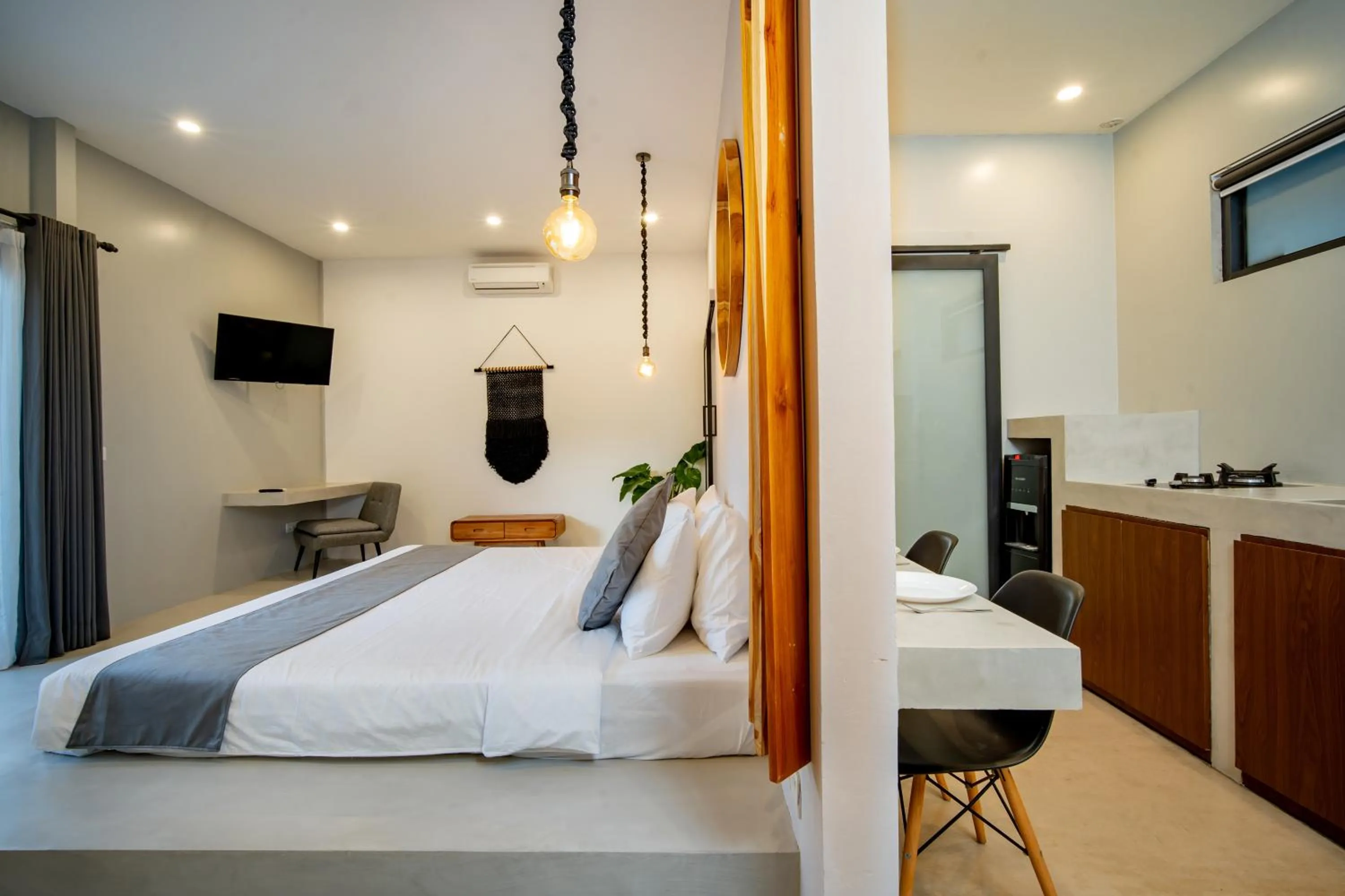 Bed in Canggu Dream Studios & Villas