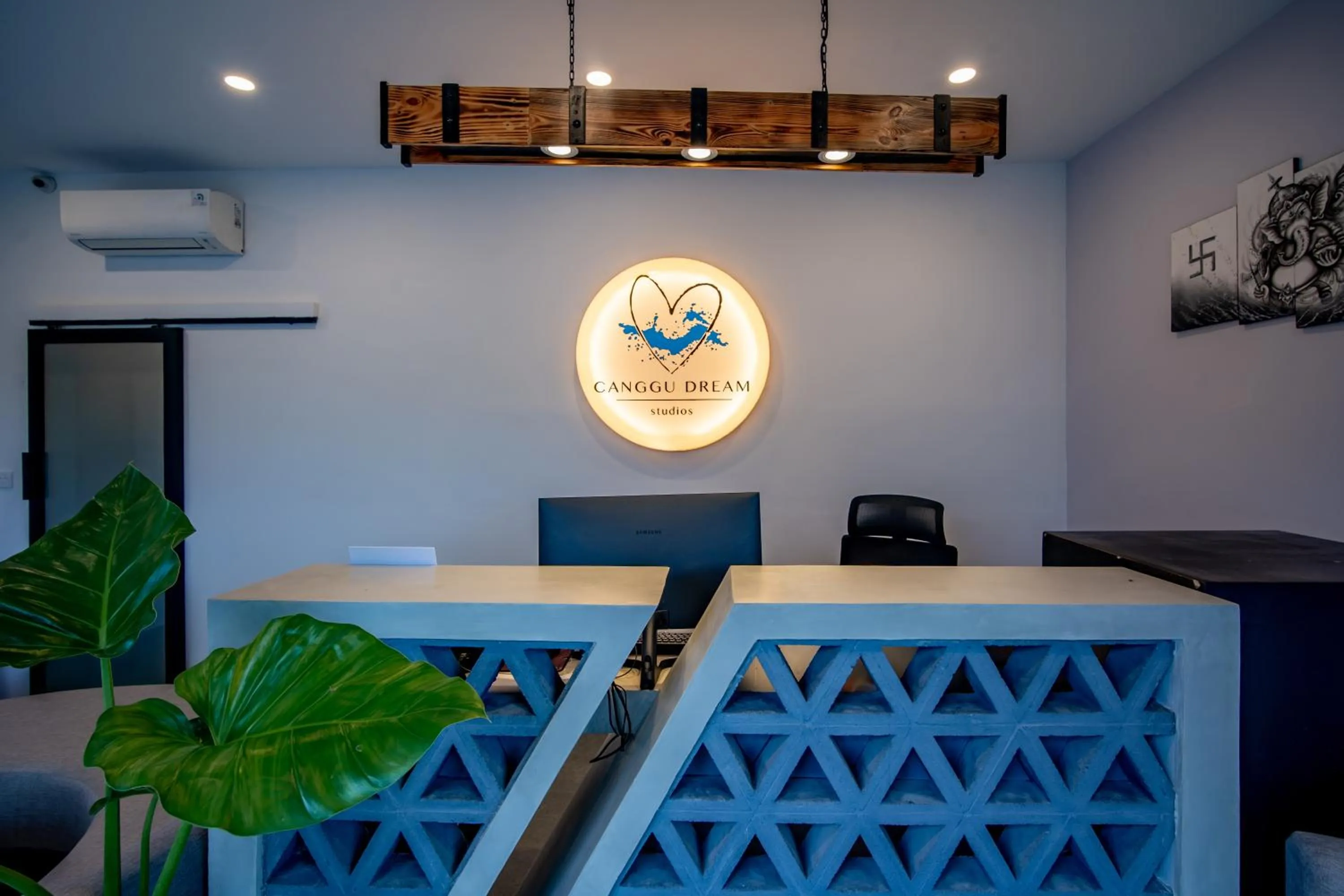 Seating area in Canggu Dream Studios & Villas