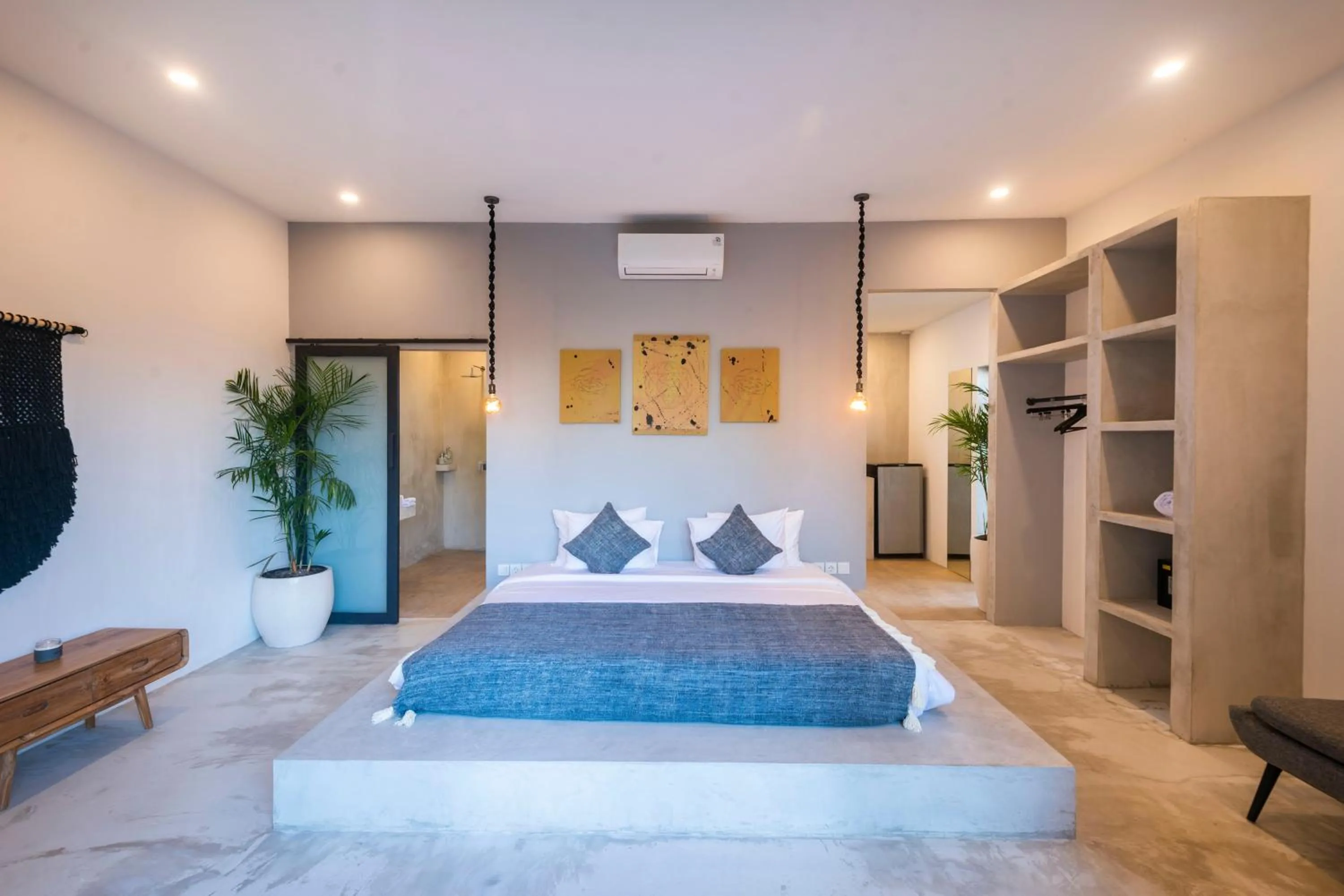 Photo of the whole room, Bed in Canggu Dream Studios & Villas