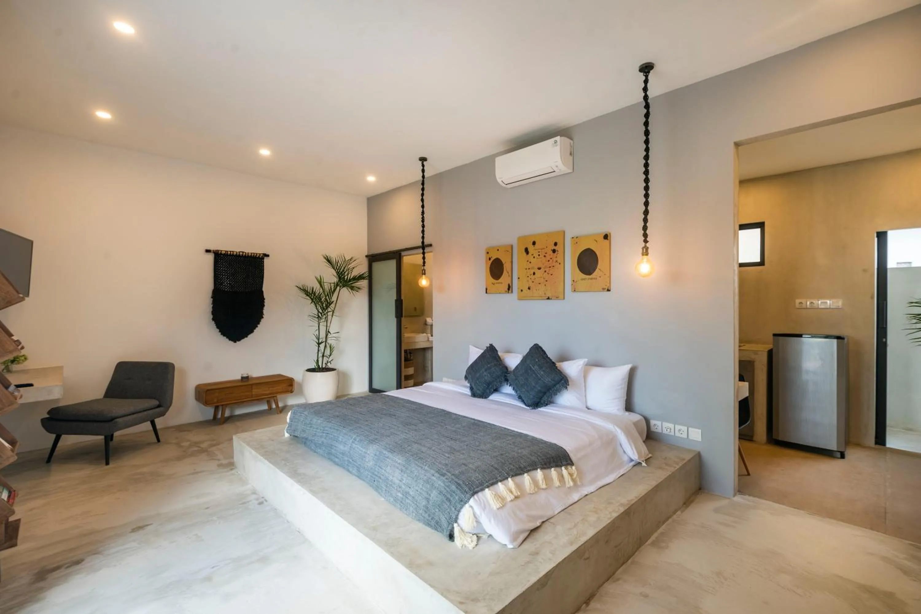 Bed in Canggu Dream Studios & Villas