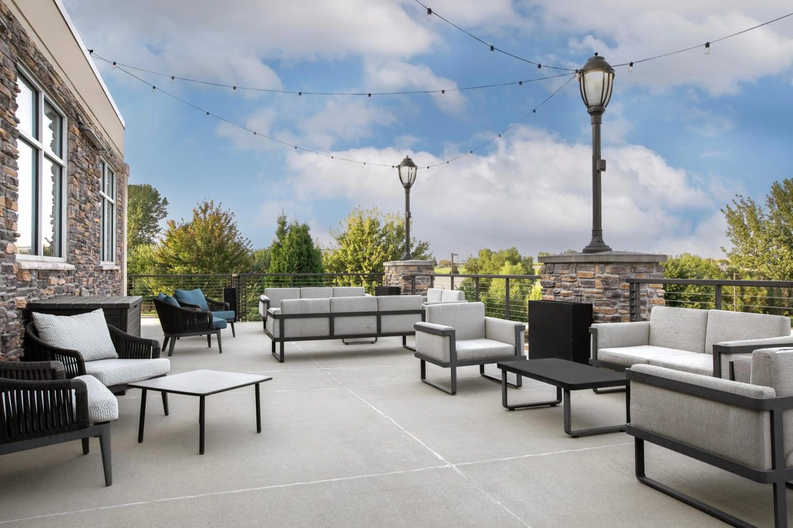 Balcony/Terrace in Hilton Garden Inn Cedar Falls Conference Center
