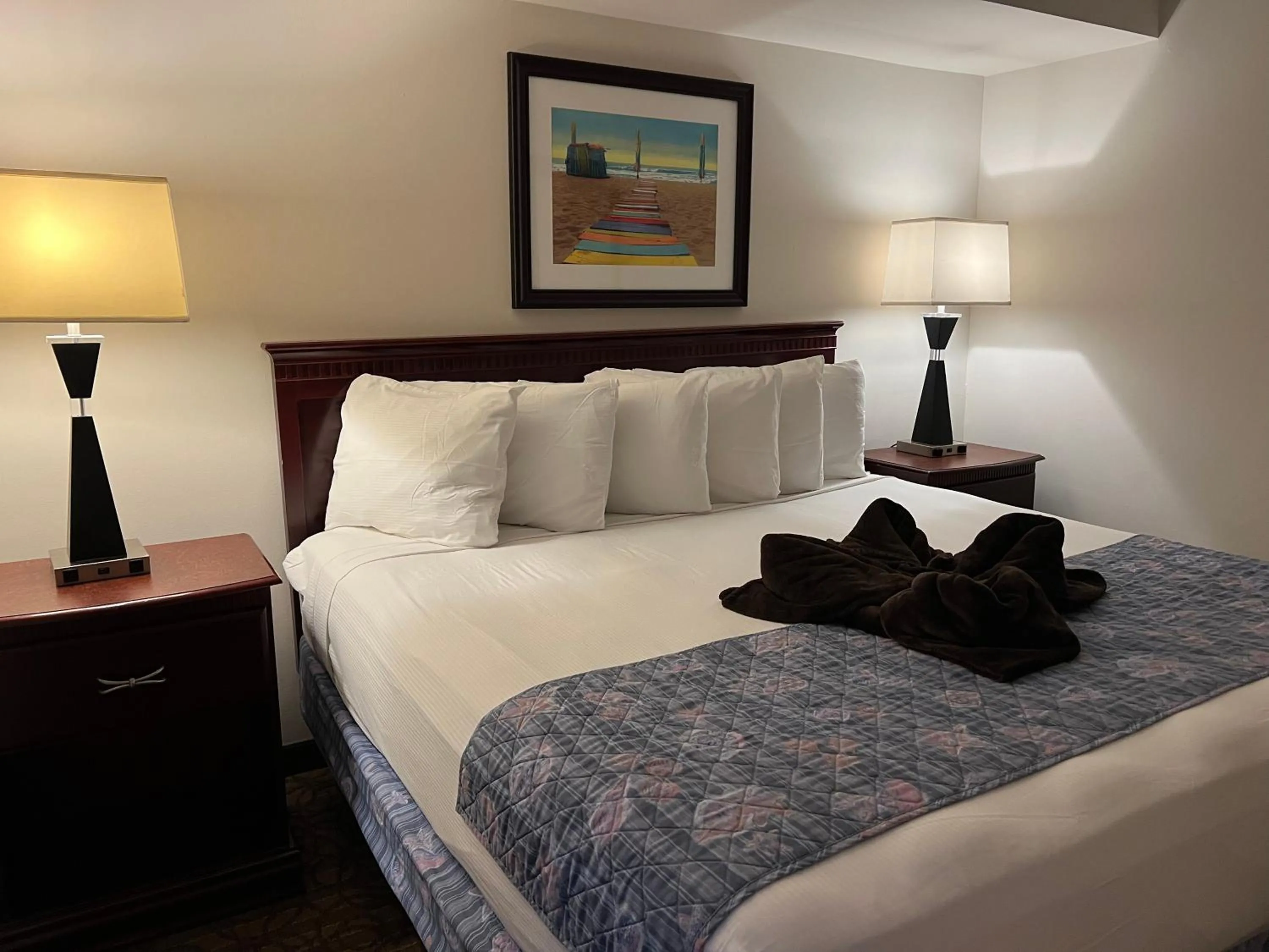 Bed in El Coronado Resort