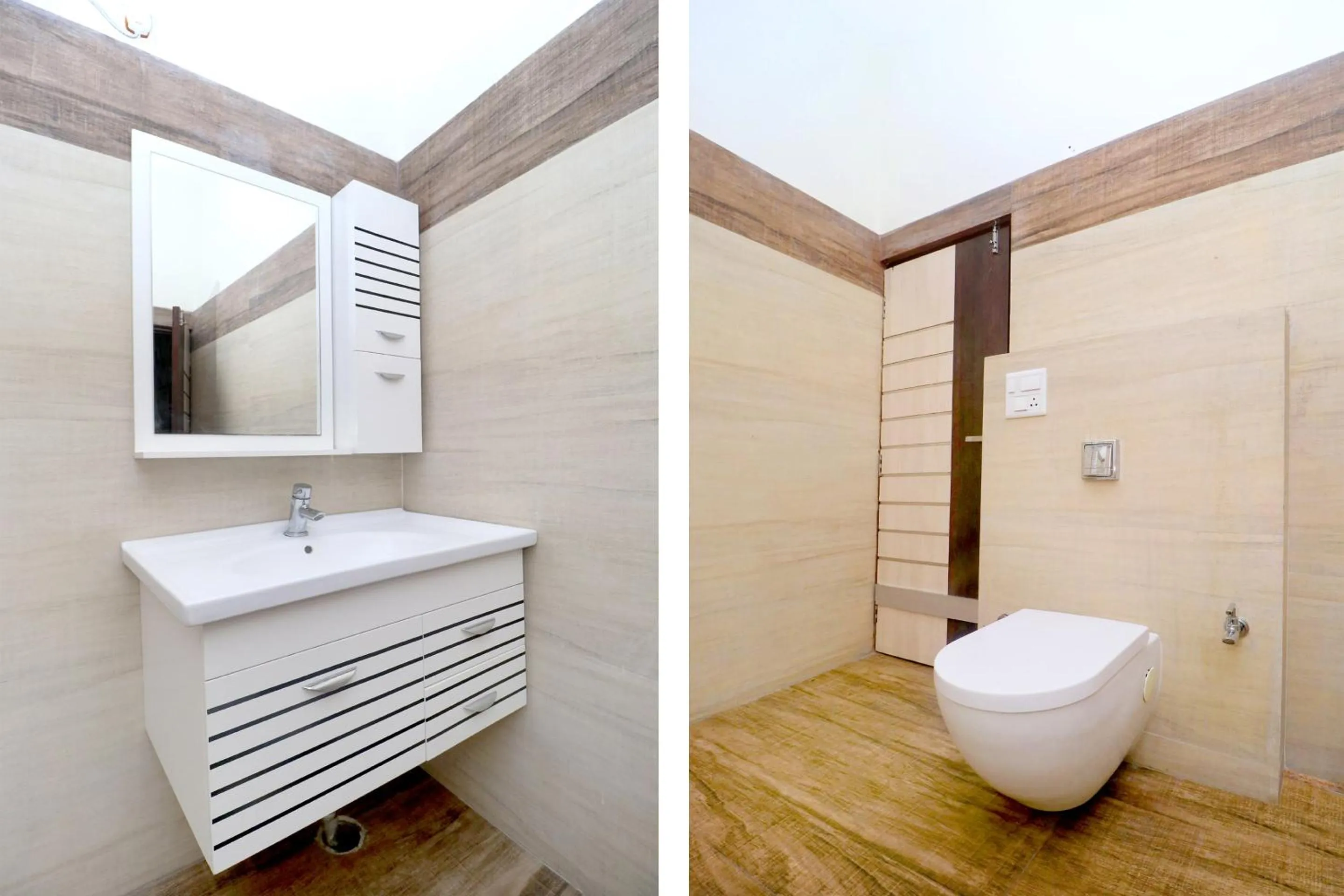 Bathroom in Hotel O Sangam Resort