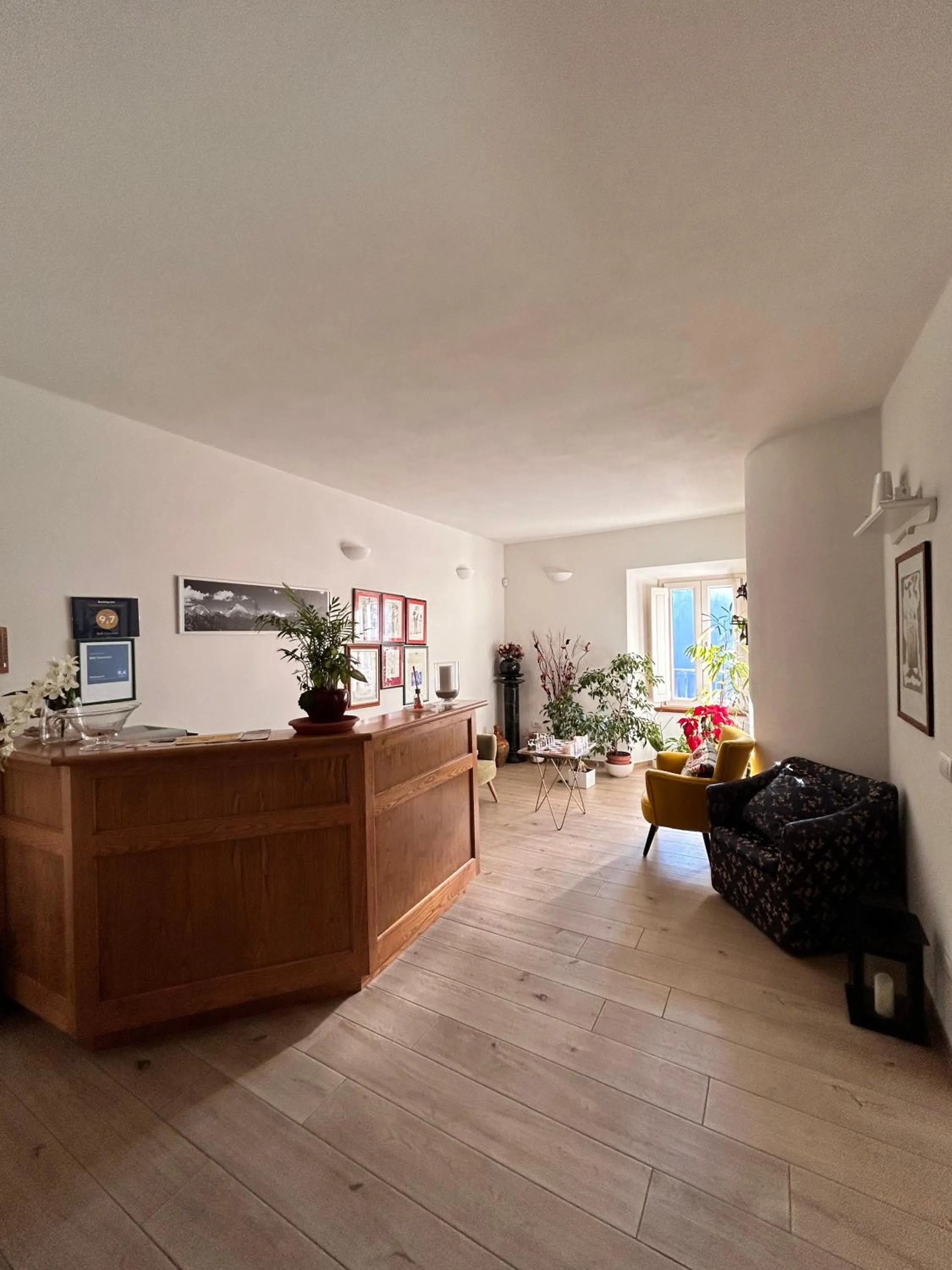 Lobby or reception in B&B Convivium