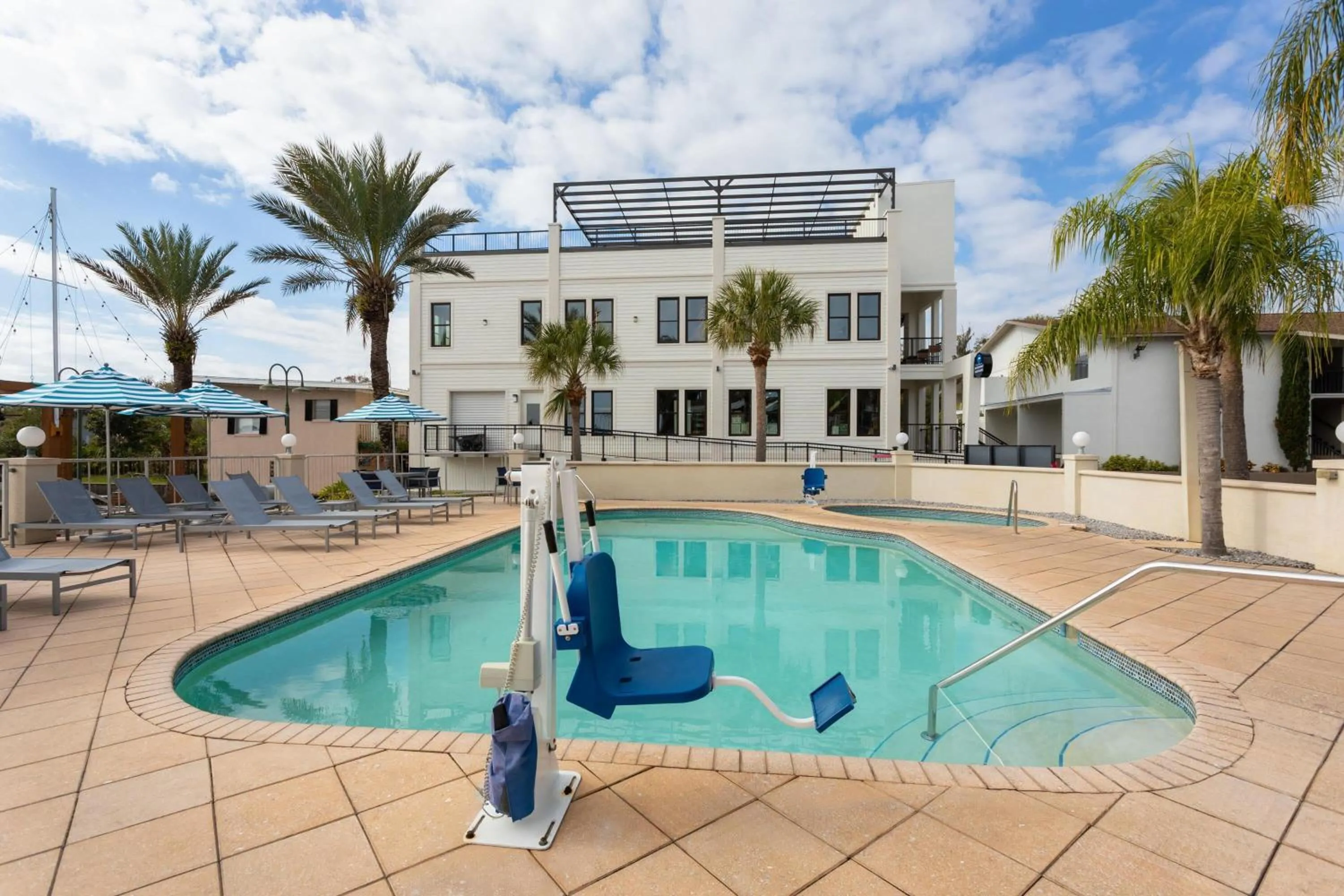 Swimming pool in PaddleTail Waterfront Lodge, Trademark Collection by Wyndham