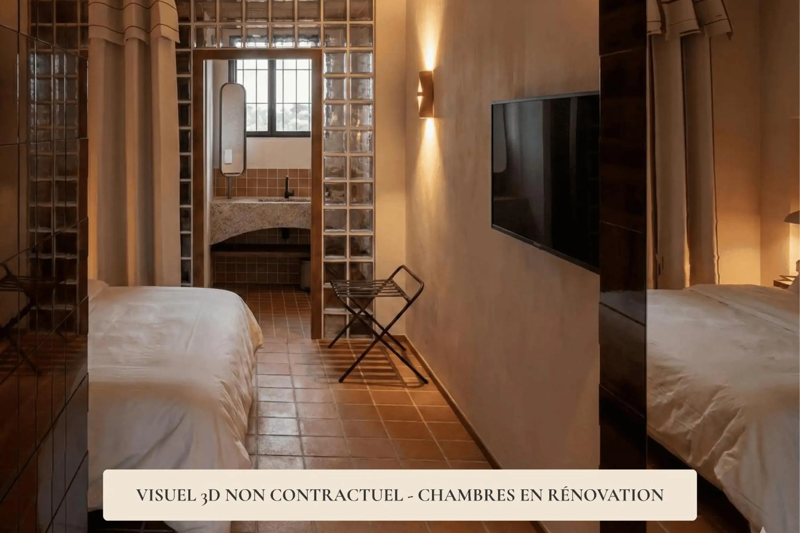 Photo of the whole room, Bed in Hôtel La Casa Pairal