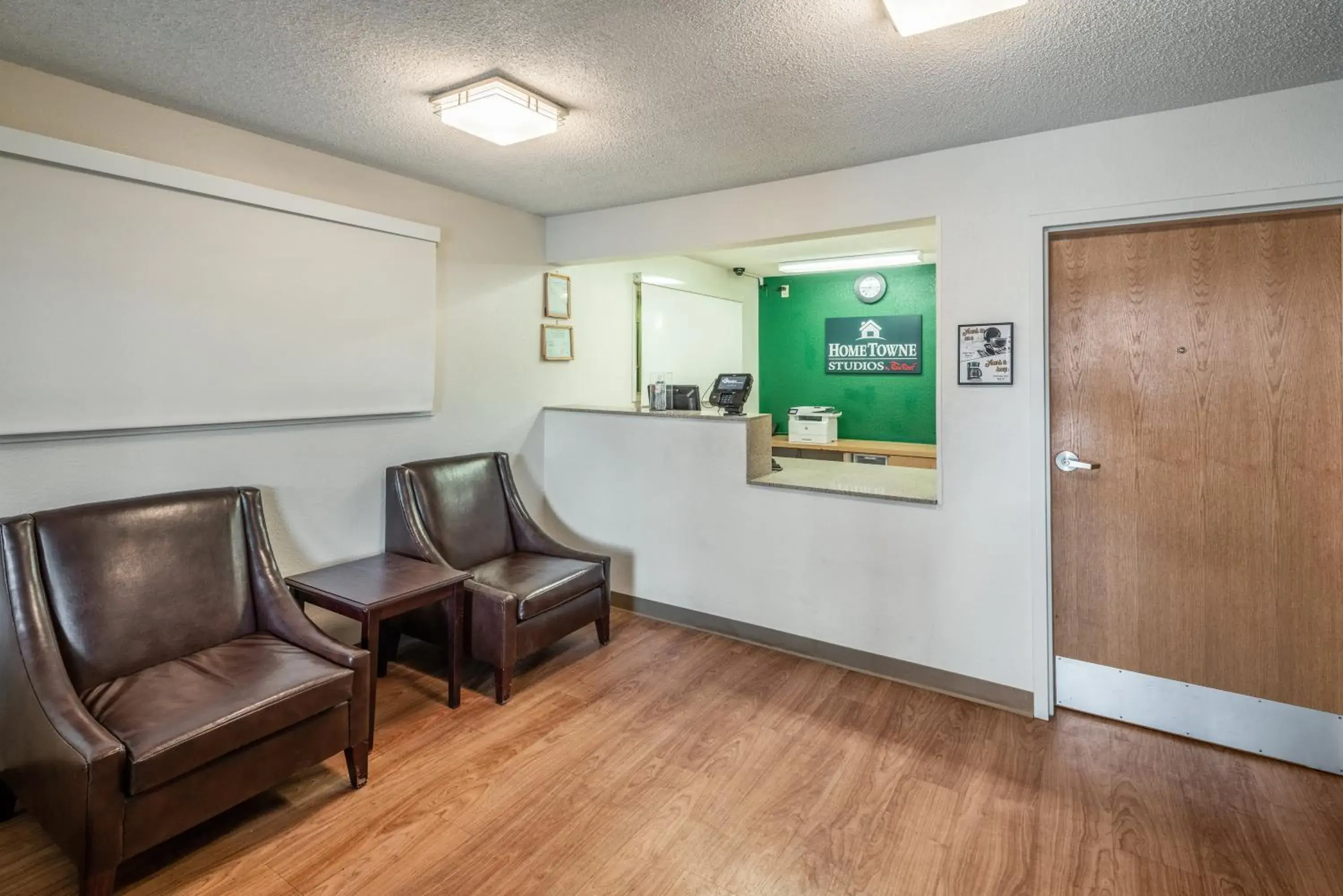 Lobby or reception in HomeTowne Studios by Red Roof Spokane - Valley Lobby or reception in HomeTowne Studios by Red Roof Spokane - Valley