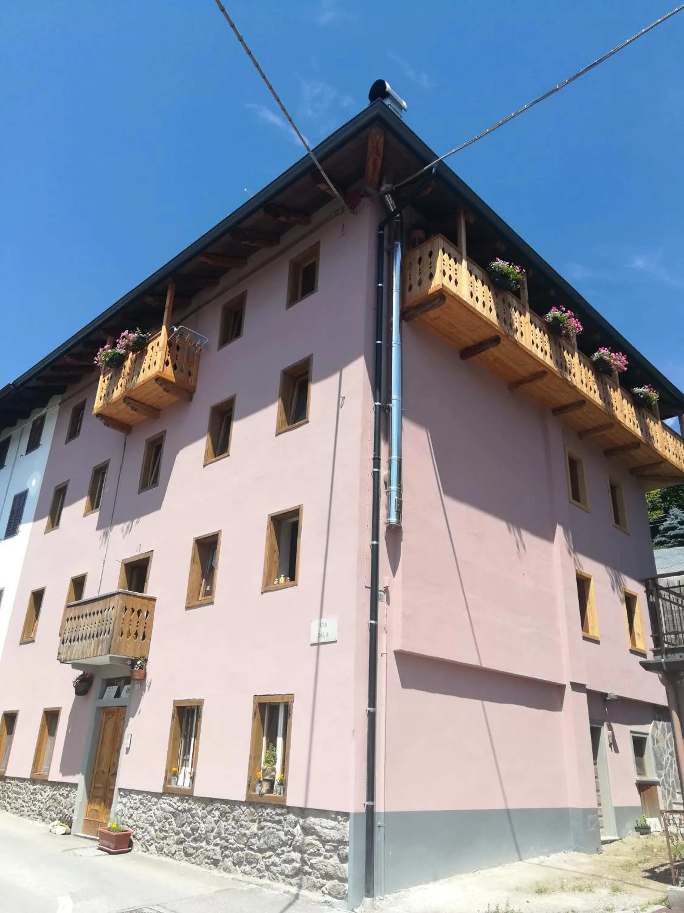 Facade/entrance in B&B Cedavécia