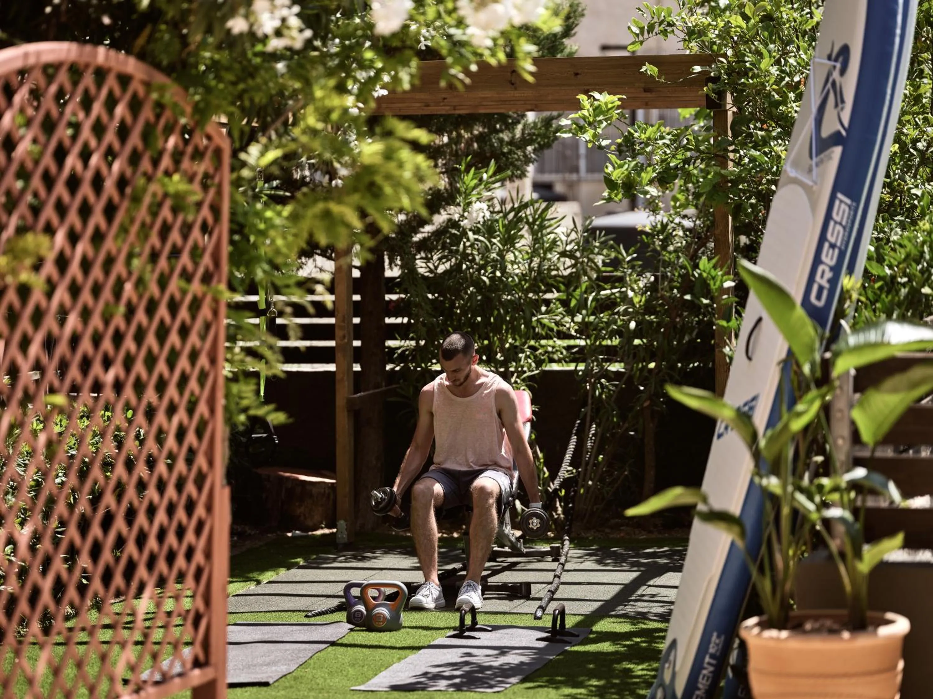 Fitness centre/facilities in Anemelia Retreat - Explore & Recharge
