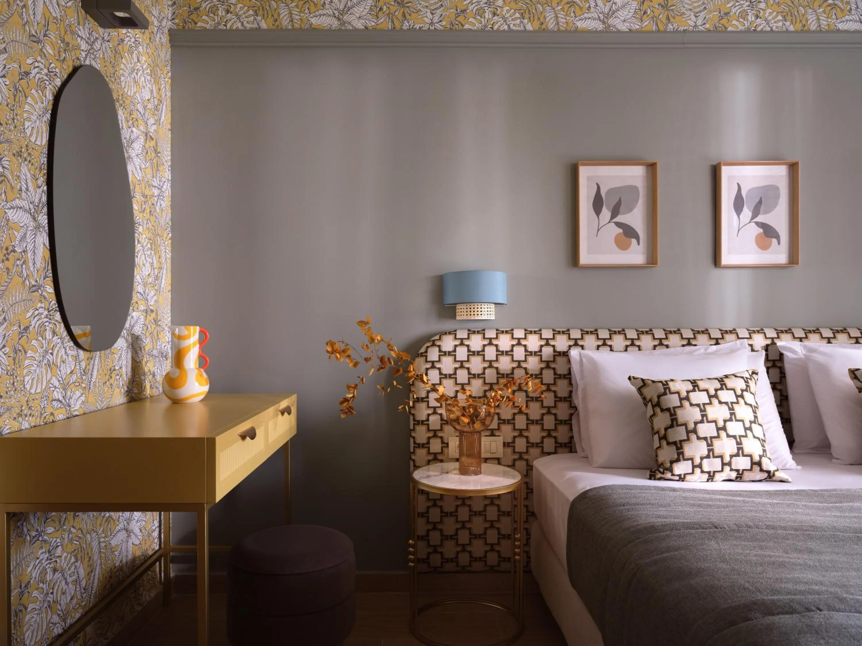Decorative detail, Bed in Anemelia Retreat - Explore & Recharge