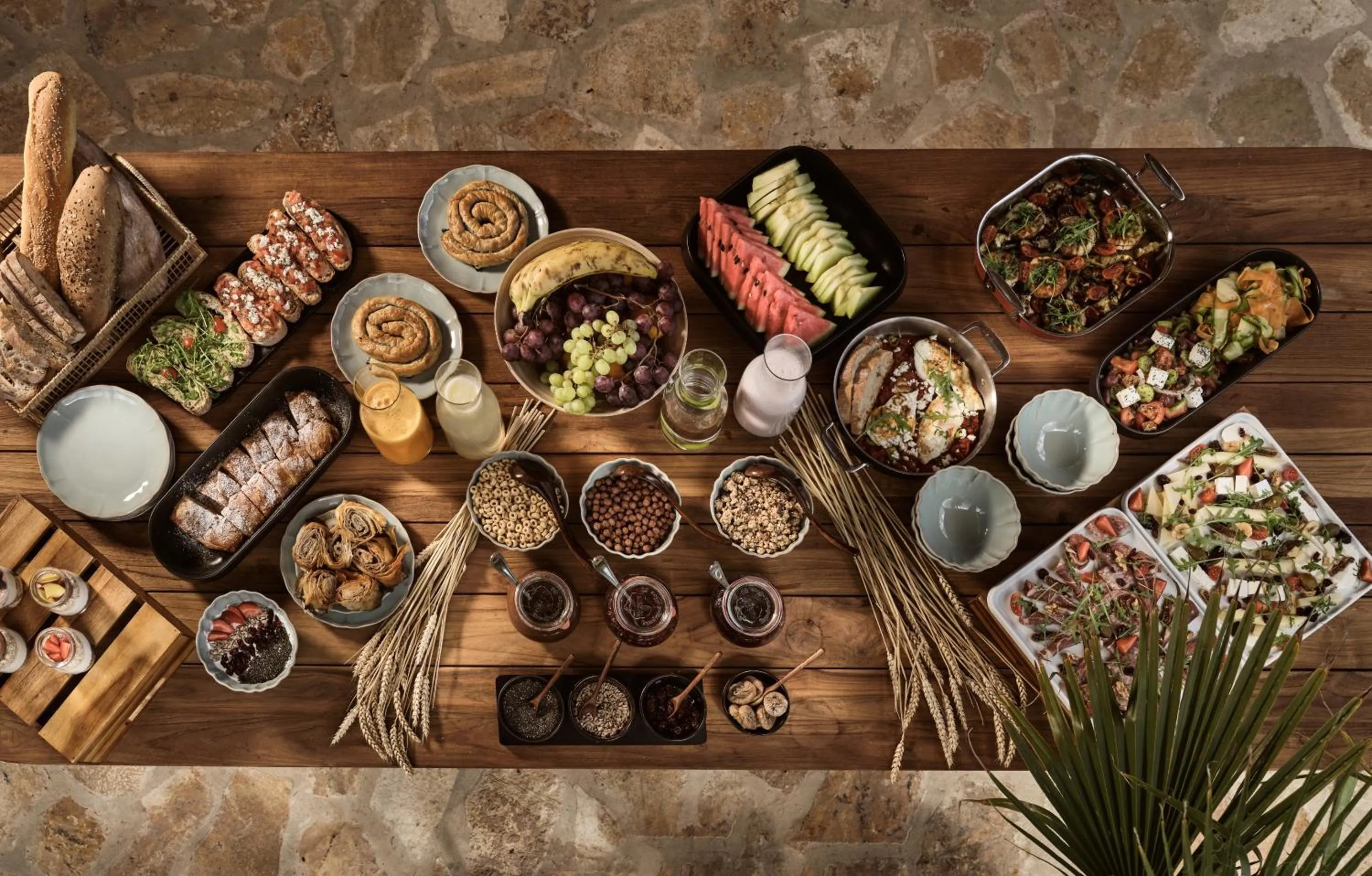 Buffet breakfast in Anemelia Retreat - Explore & Recharge