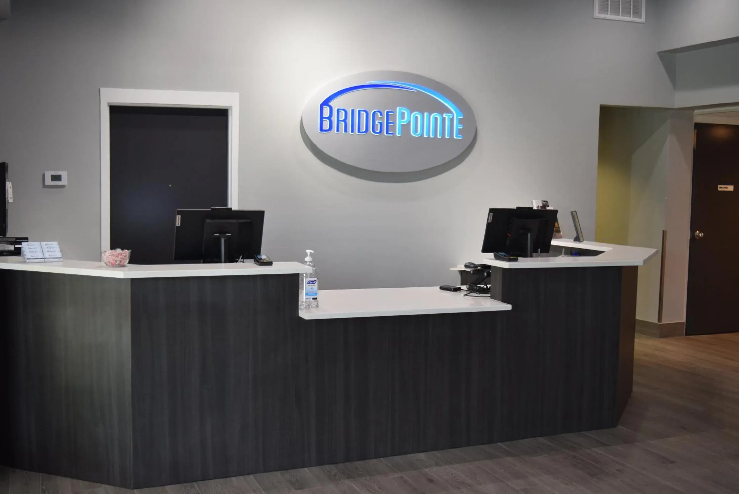 Lobby or reception in BridgePointe Hotel & Marina Lobby or reception in BridgePointe Hotel & Marina