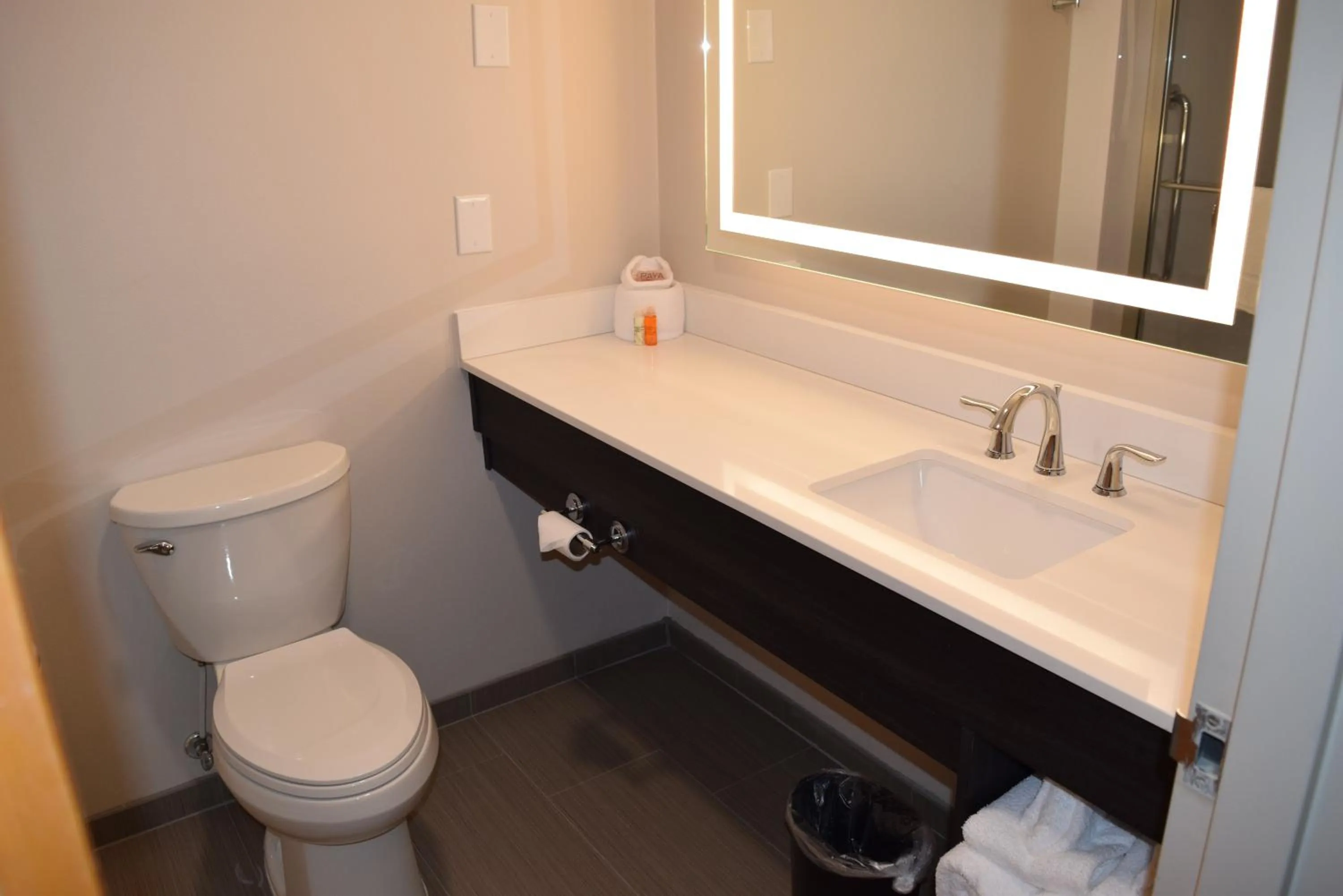 Bathroom in BridgePointe Hotel & Marina