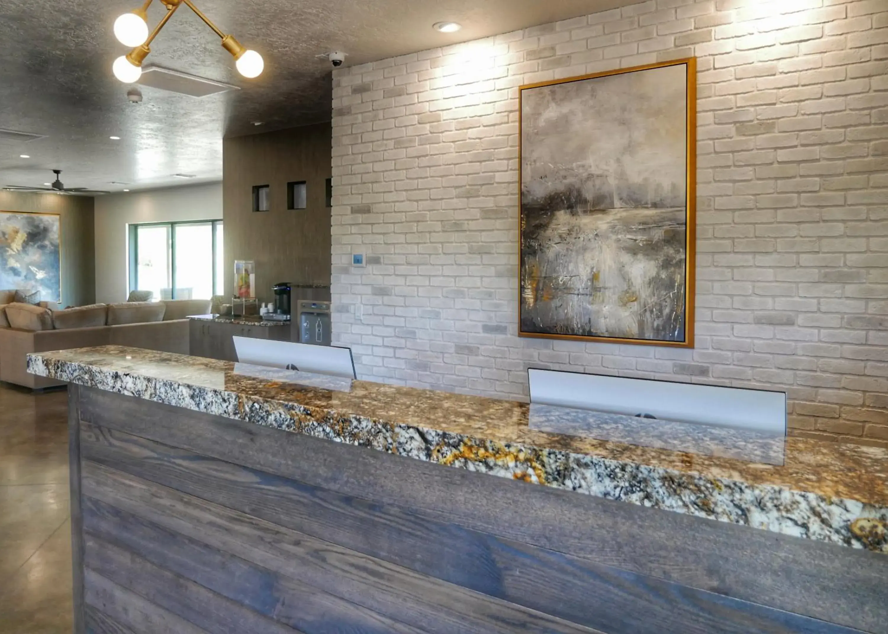 Lobby or reception in Red Mountain Resort Lobby or reception in Red Mountain Resort