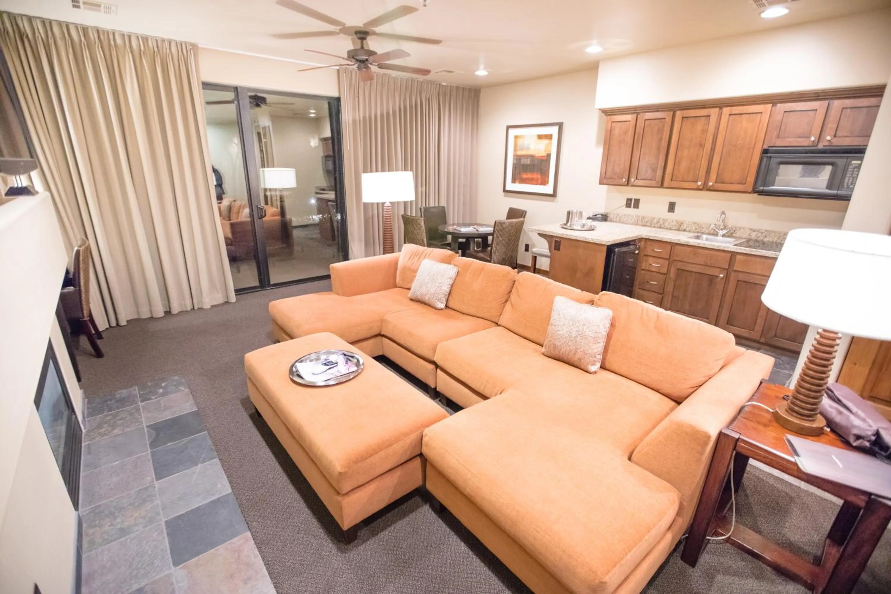 Living room in Red Mountain Resort