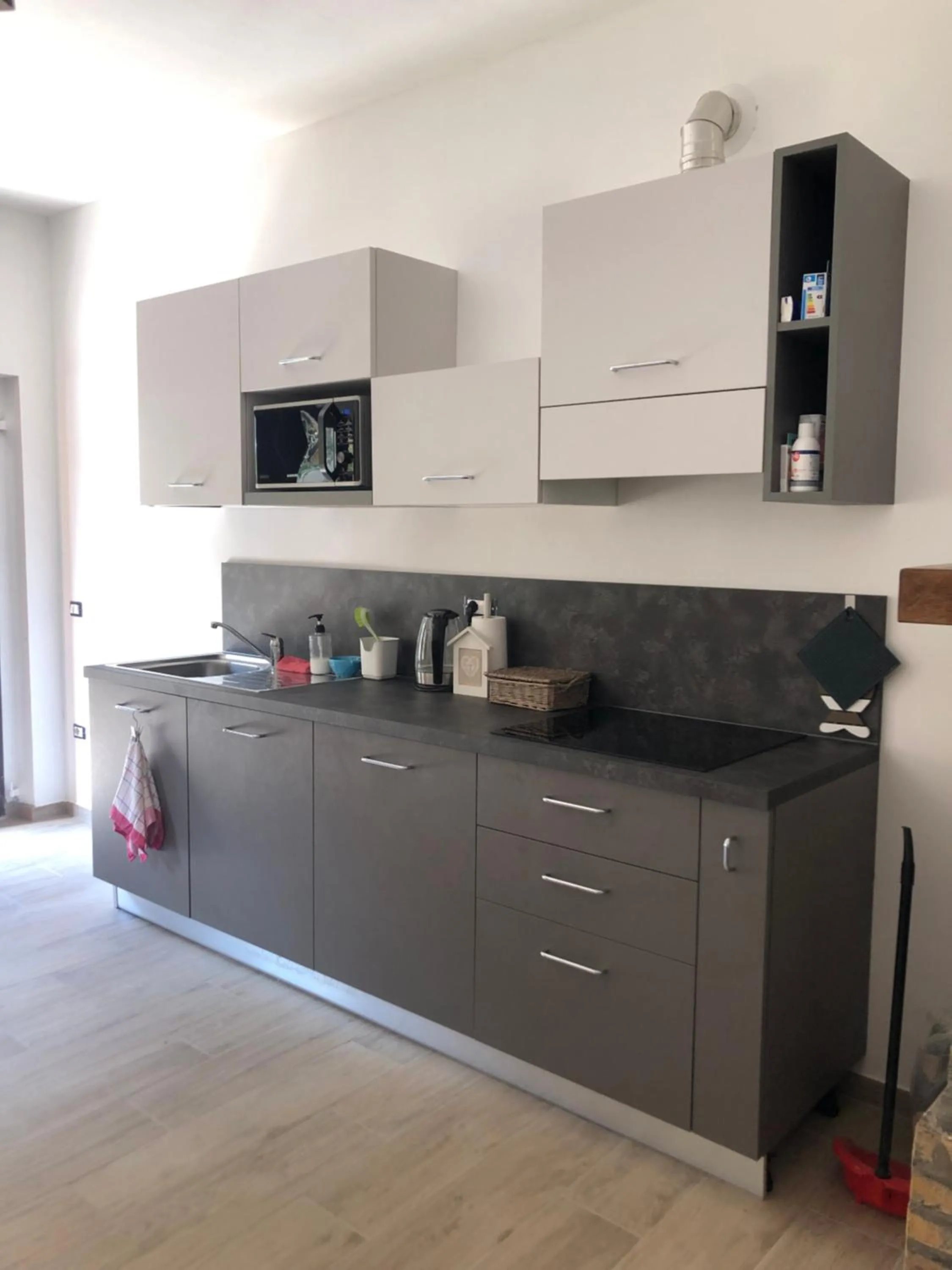 Kitchen or kitchenette in B&B Ollyfarm