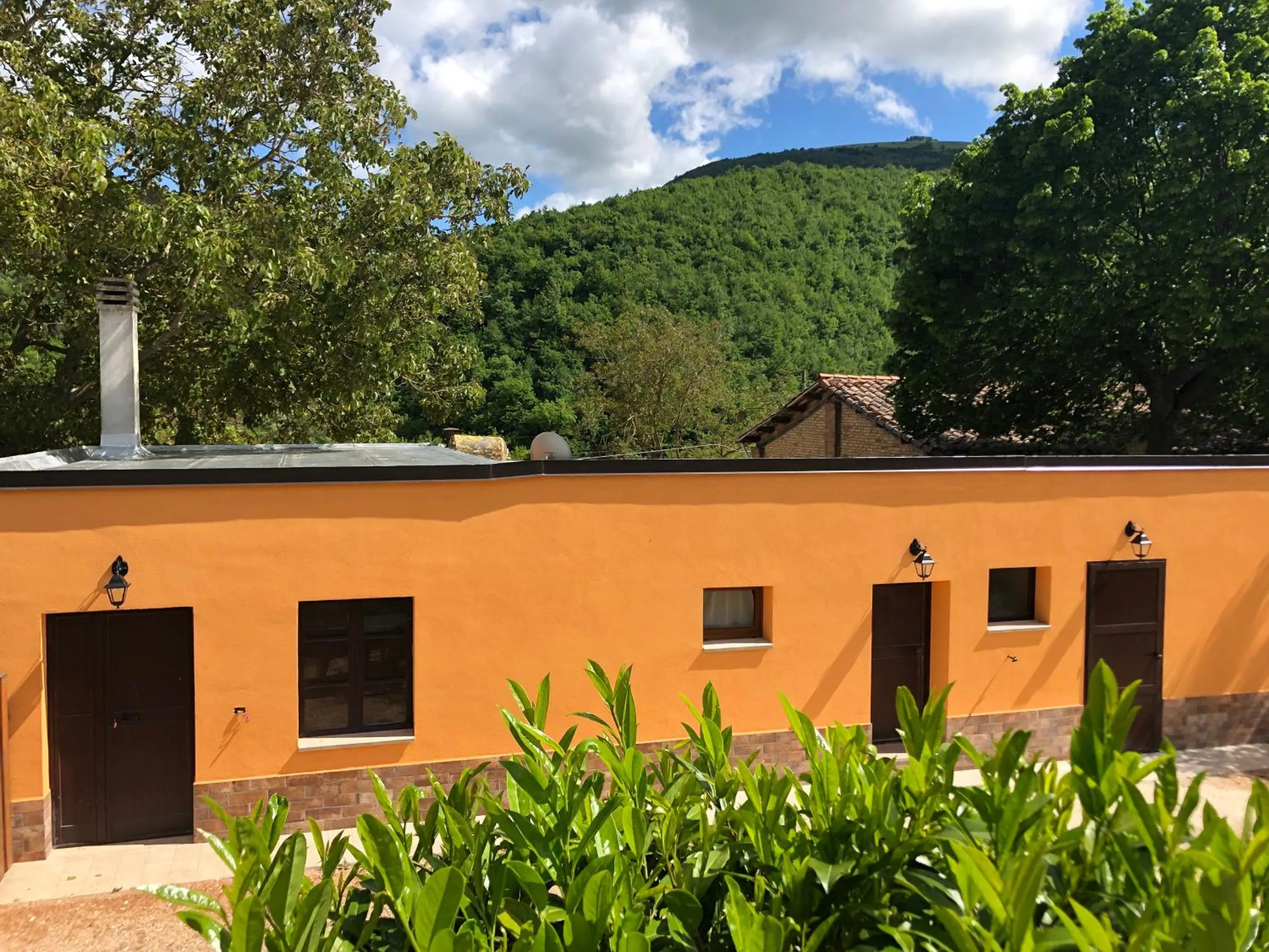 Facade/entrance in B&B Ollyfarm