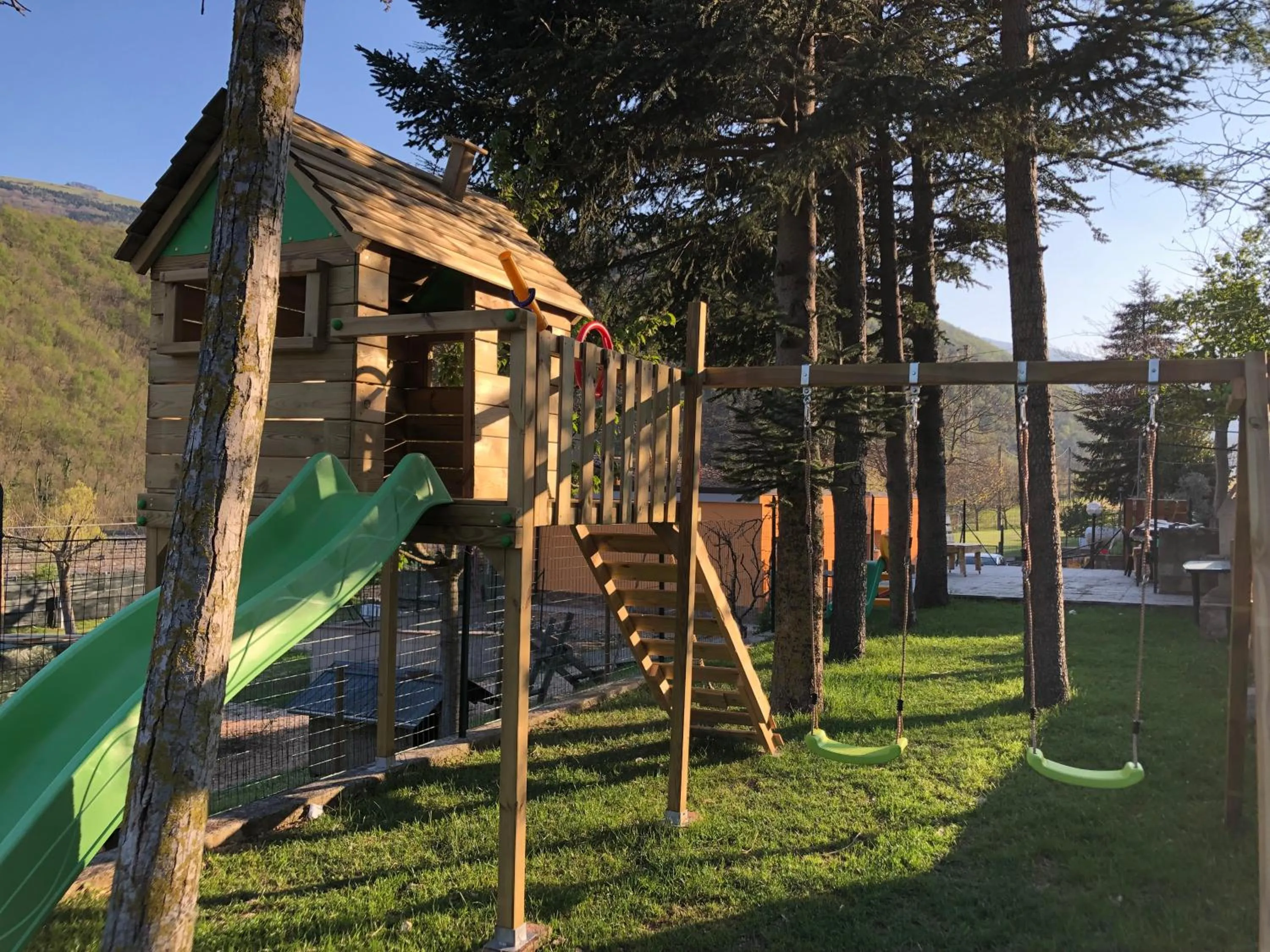 Children play ground in B&B Ollyfarm