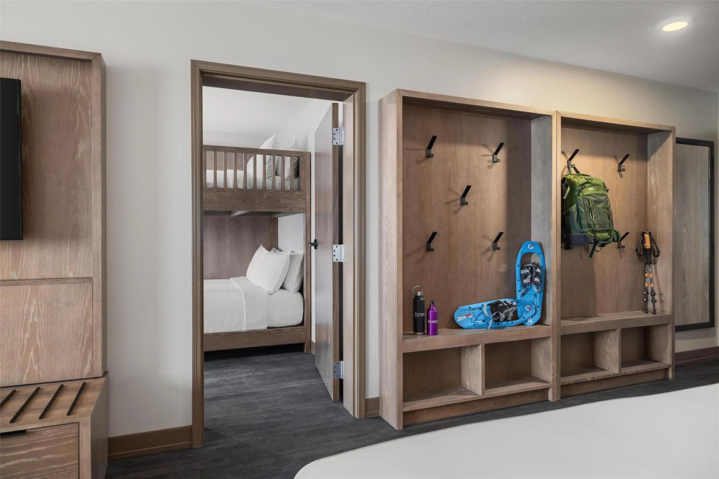 Bed in Starlite Yellowstone, Tapestry Collection by Hilton