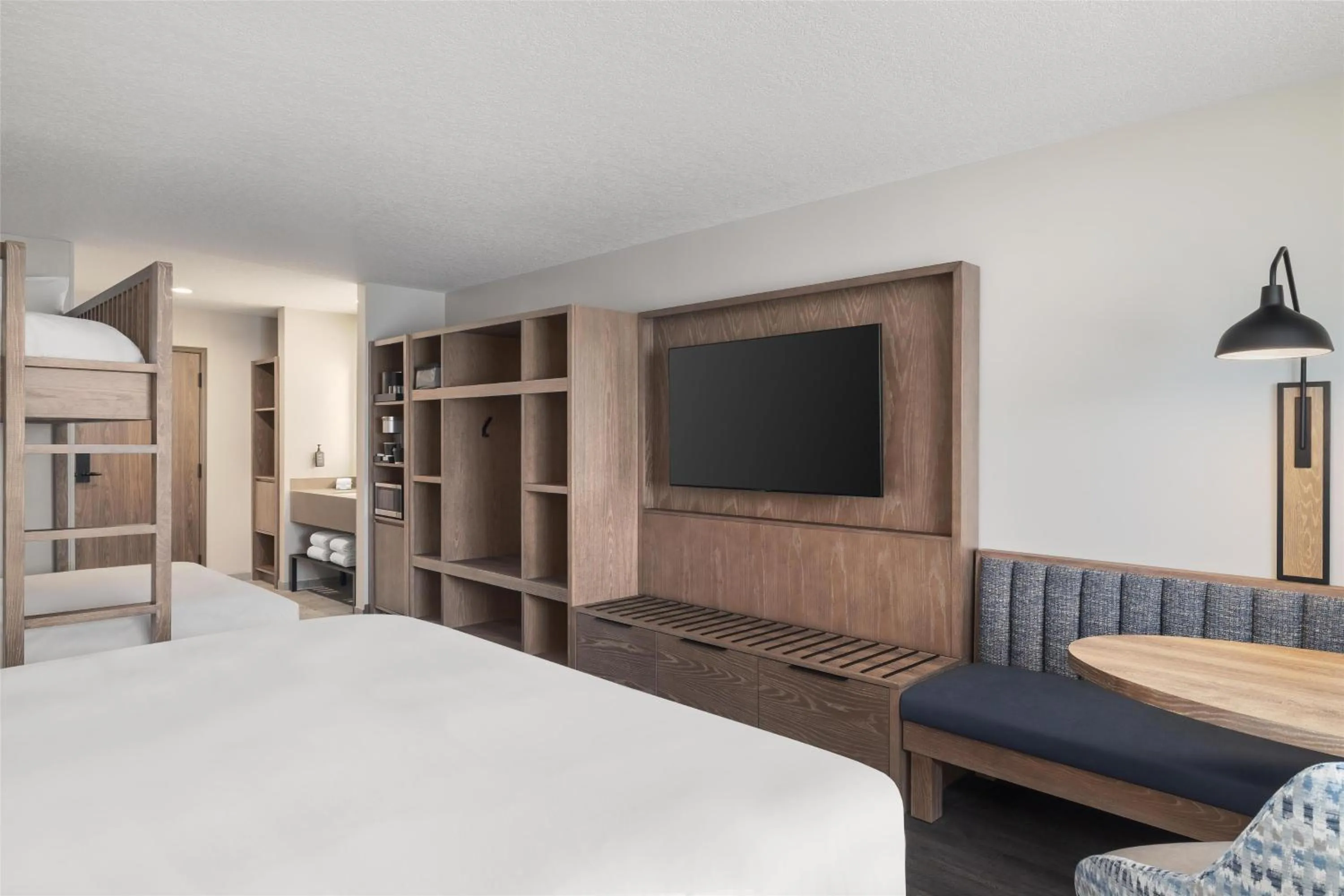 Bed in Starlite Yellowstone, Tapestry Collection by Hilton