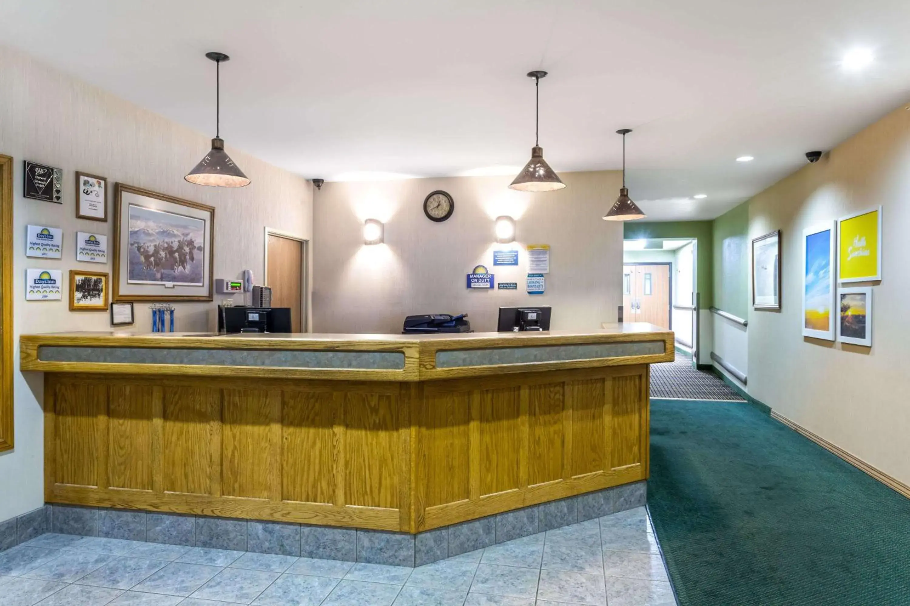 Lobby or reception in Days Inn by Wyndham West Yellowstone Lobby or reception in Days Inn by Wyndham West Yellowstone