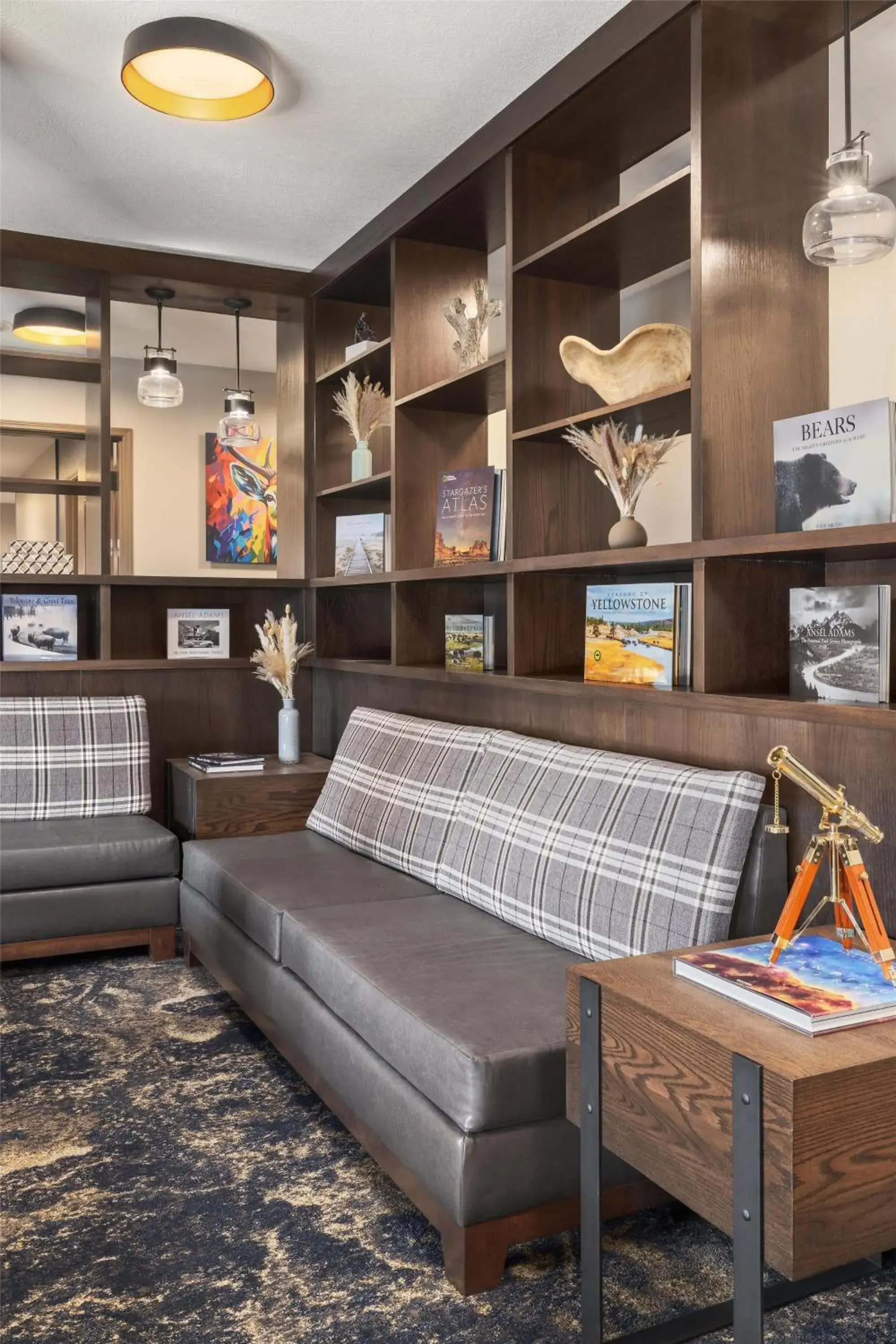 Lobby or reception in Starlite Yellowstone, Tapestry Collection by Hilton Lobby or reception in Starlite Yellowstone, Tapestry Collection by Hilton