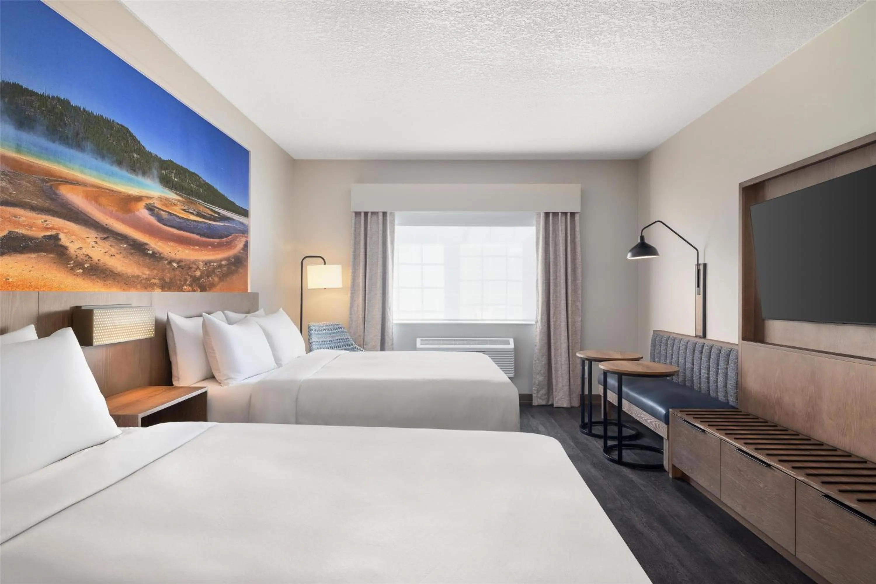 Bed in Starlite Yellowstone, Tapestry Collection by Hilton