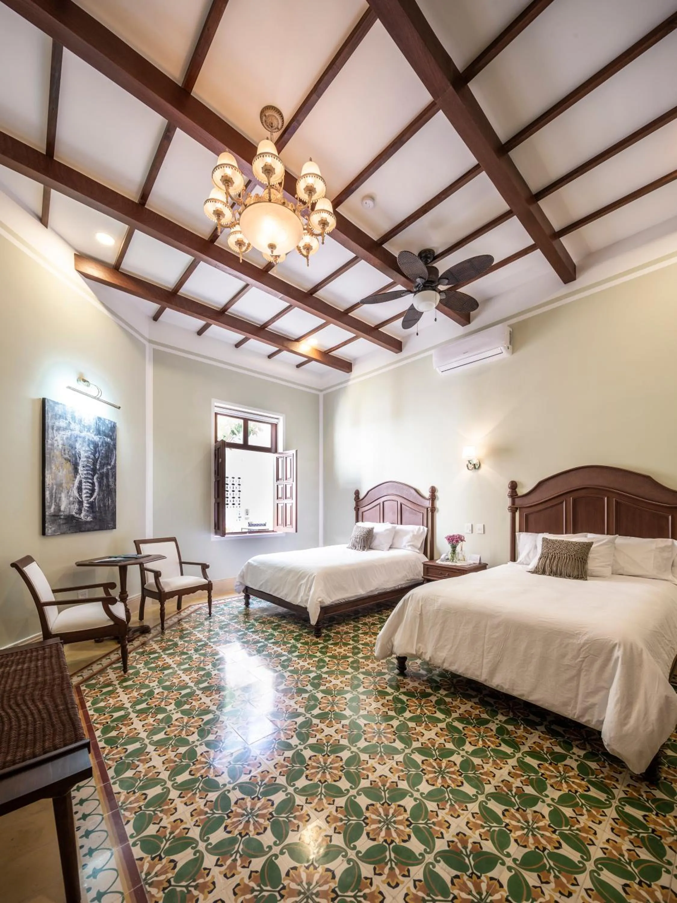 Bed in Casa Tavera- Adults Only