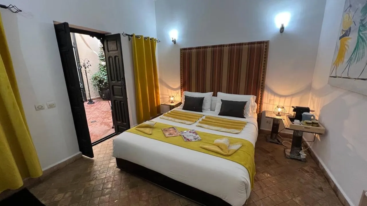Bed in RIAD PÉNÉLOPE Marrakech