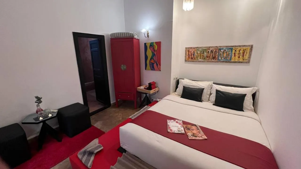 Bed in RIAD PÉNÉLOPE Marrakech