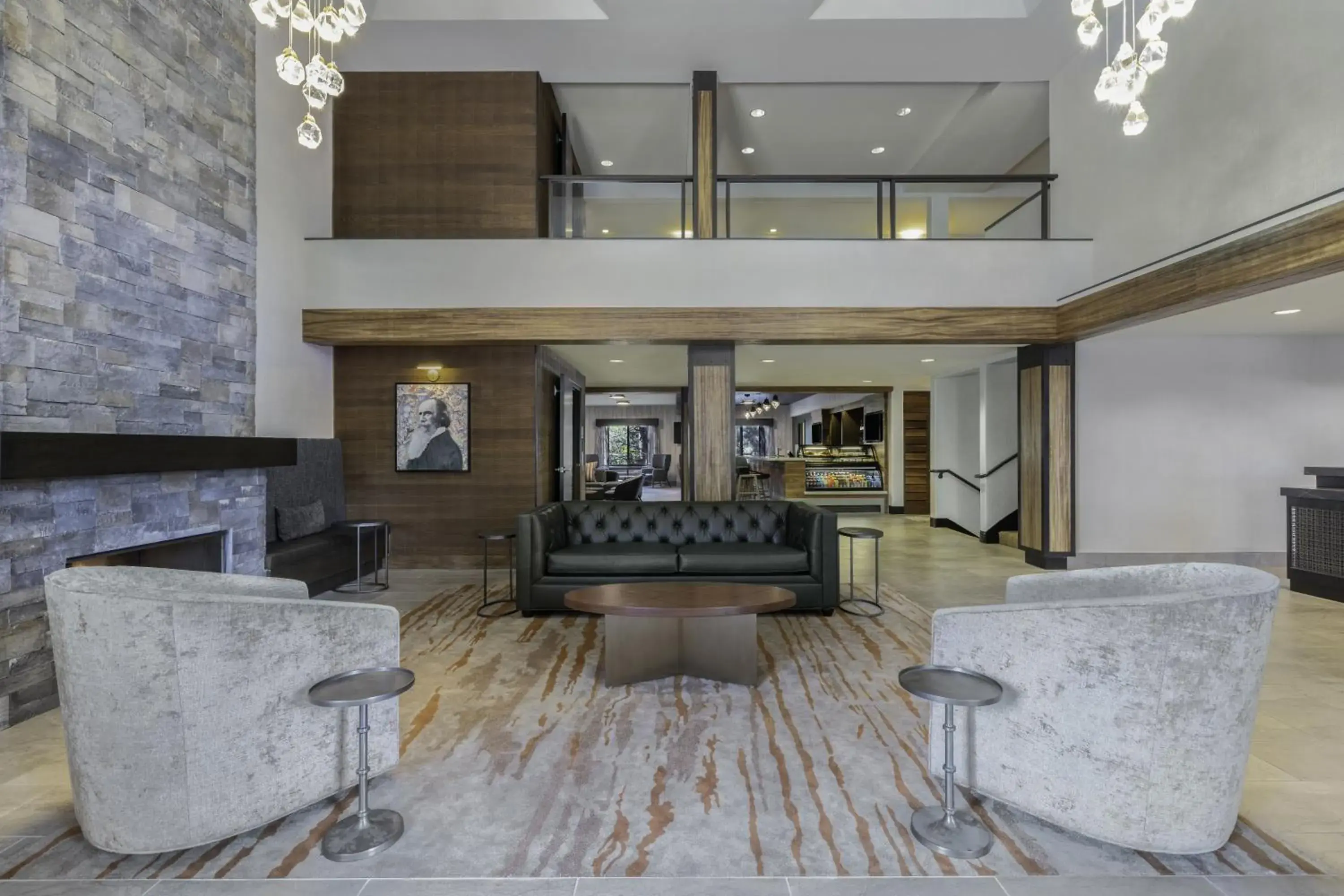 Lobby or reception in The Newberry Hotel Bend, Tapestry Collection by Hilton Lobby or reception in The Newberry Hotel Bend, Tapestry Collection by Hilton