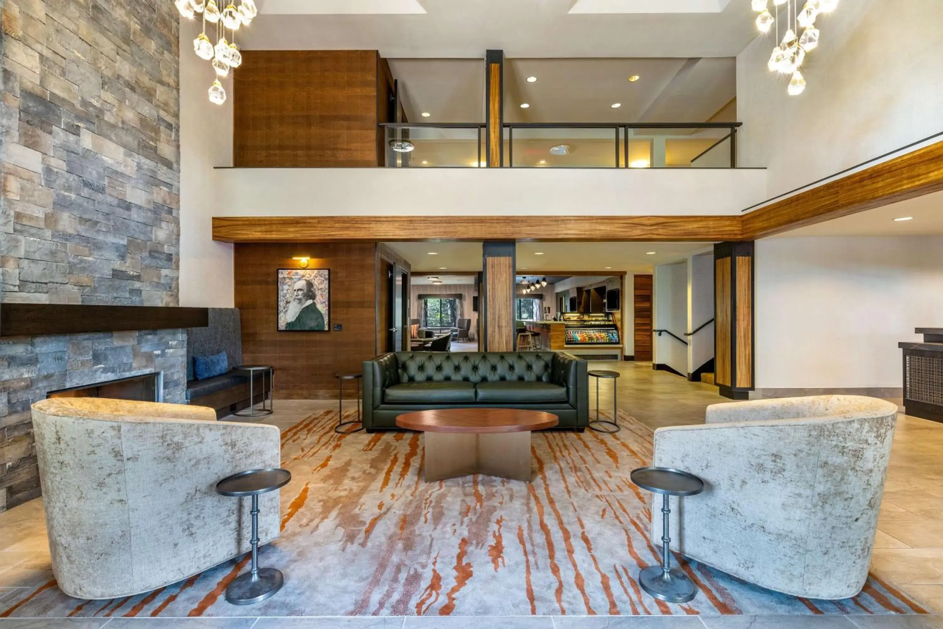 Lobby or reception in The Newberry Hotel Bend, Tapestry Collection by Hilton Lobby or reception in The Newberry Hotel Bend, Tapestry Collection by Hilton