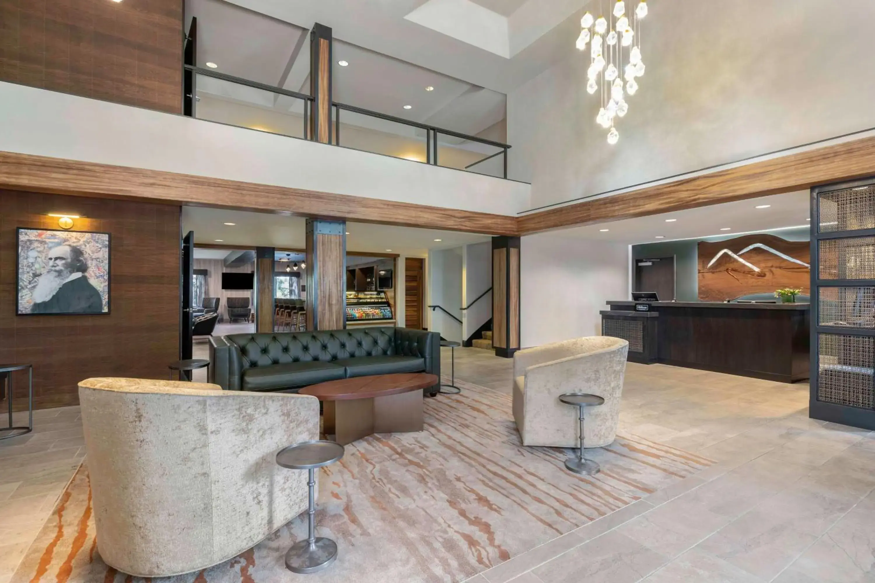 Lobby or reception in The Newberry Hotel Bend, Tapestry Collection by Hilton Lobby or reception in The Newberry Hotel Bend, Tapestry Collection by Hilton