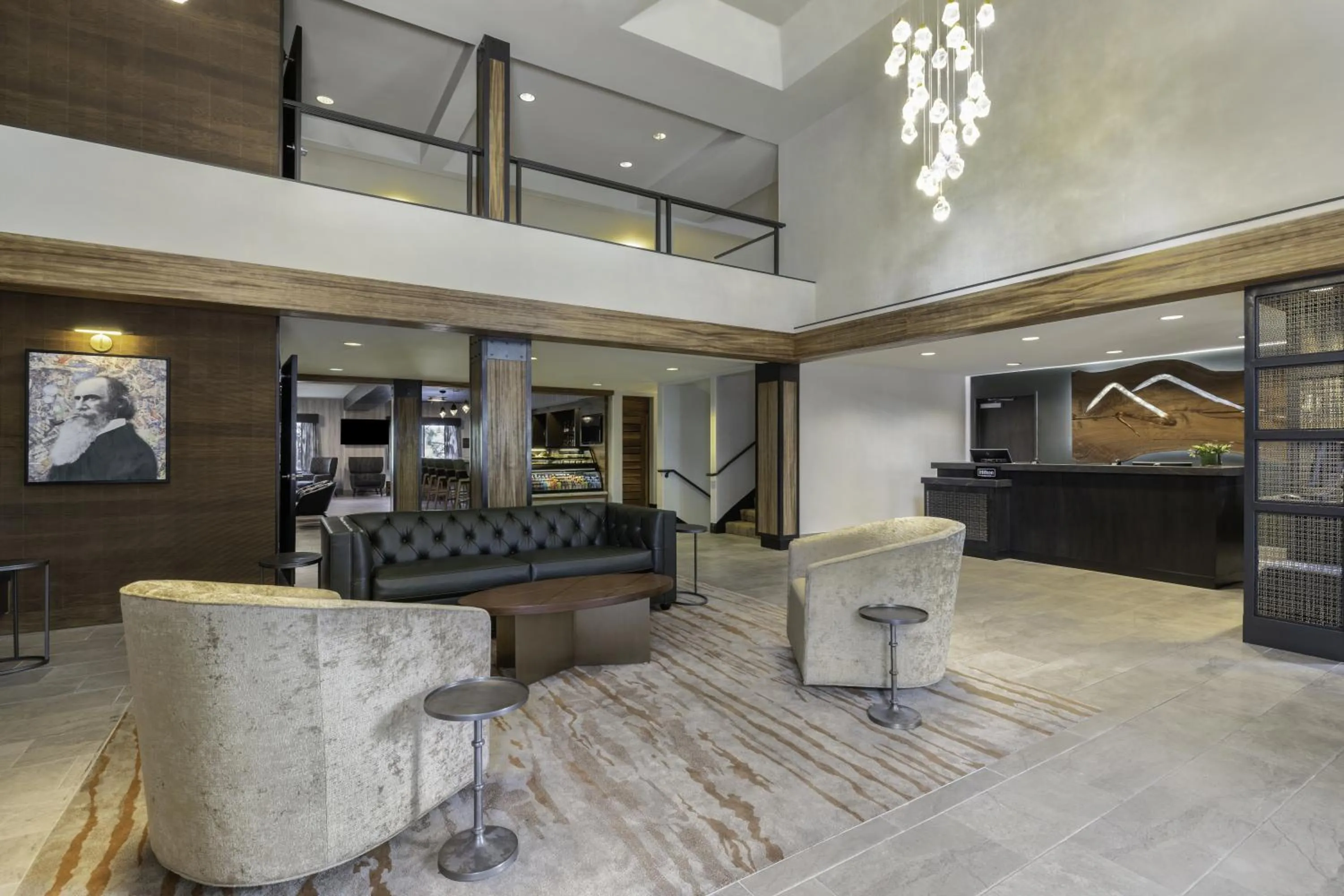 Lobby or reception in The Newberry Hotel Bend, Tapestry Collection by Hilton