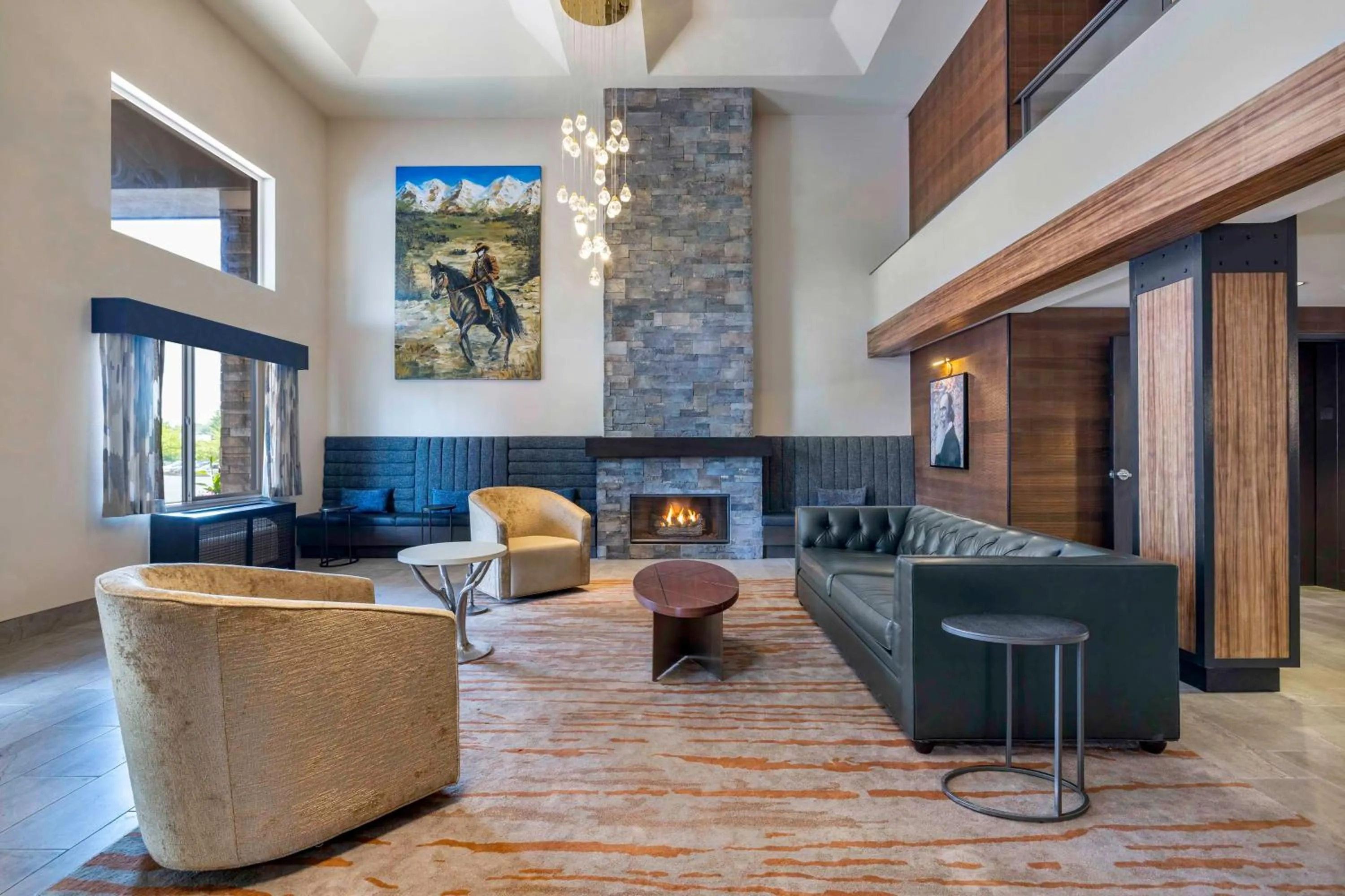 Lobby or reception in The Newberry Hotel Bend, Tapestry Collection by Hilton