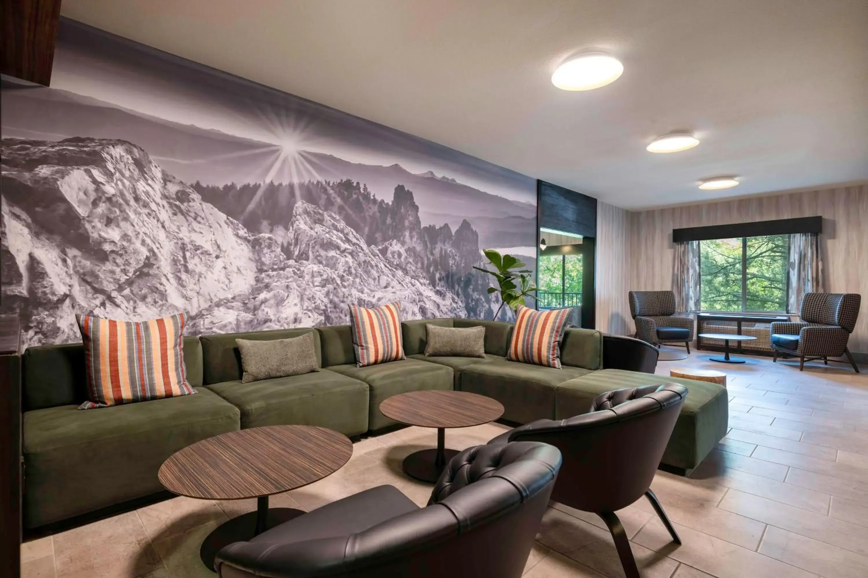 Lobby or reception in The Newberry Hotel Bend, Tapestry Collection by Hilton Lobby or reception in The Newberry Hotel Bend, Tapestry Collection by Hilton