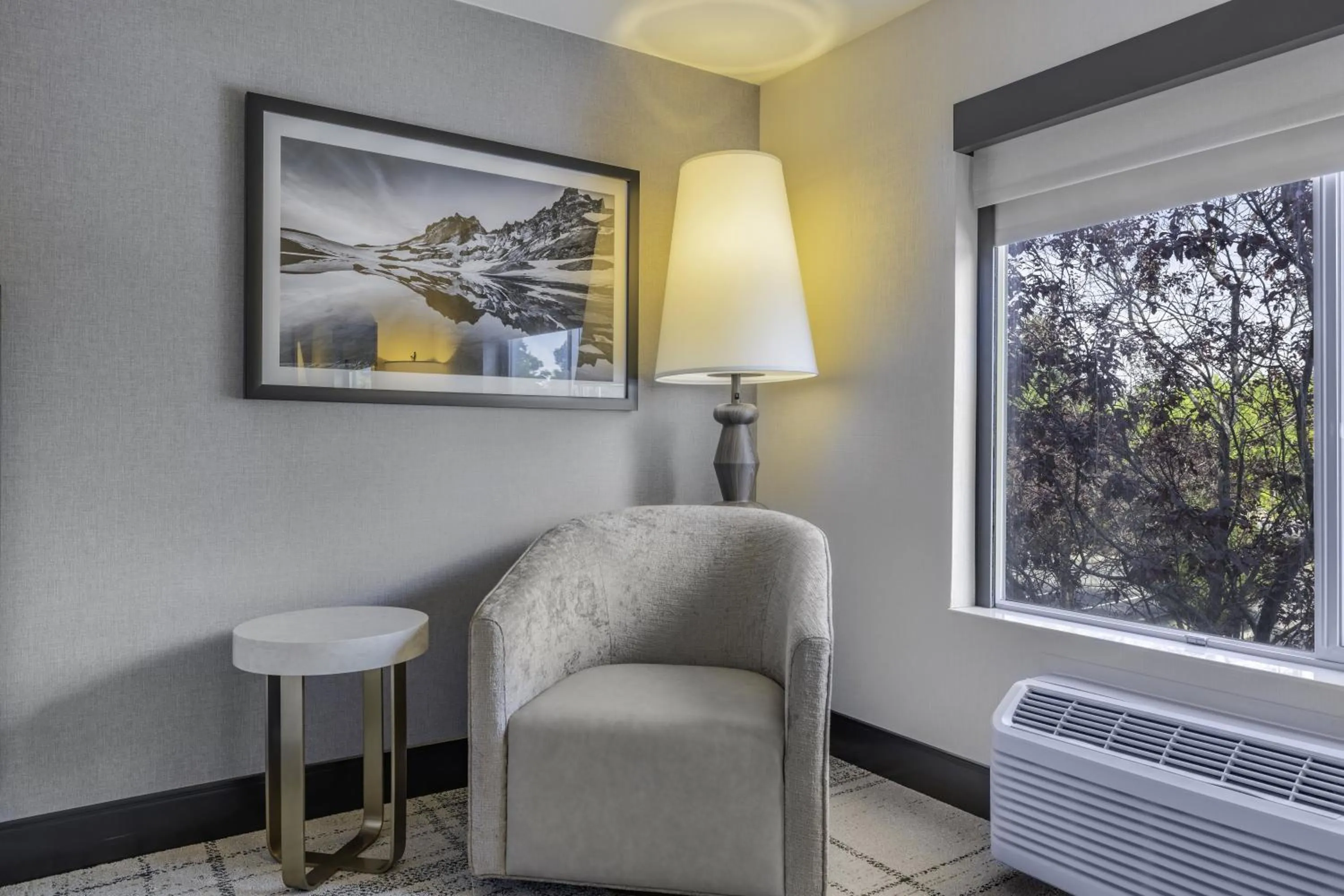 Seating area in The Newberry Hotel Bend, Tapestry Collection by Hilton