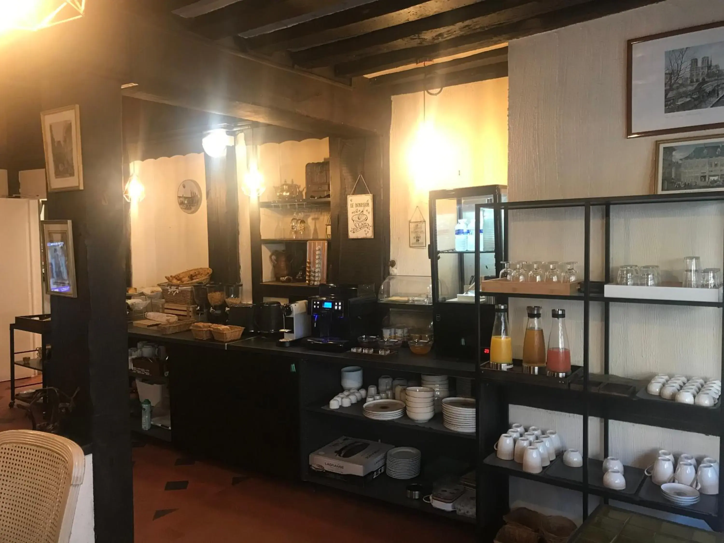 Buffet breakfast in Hotel Morand Buffet breakfast in Hotel Morand