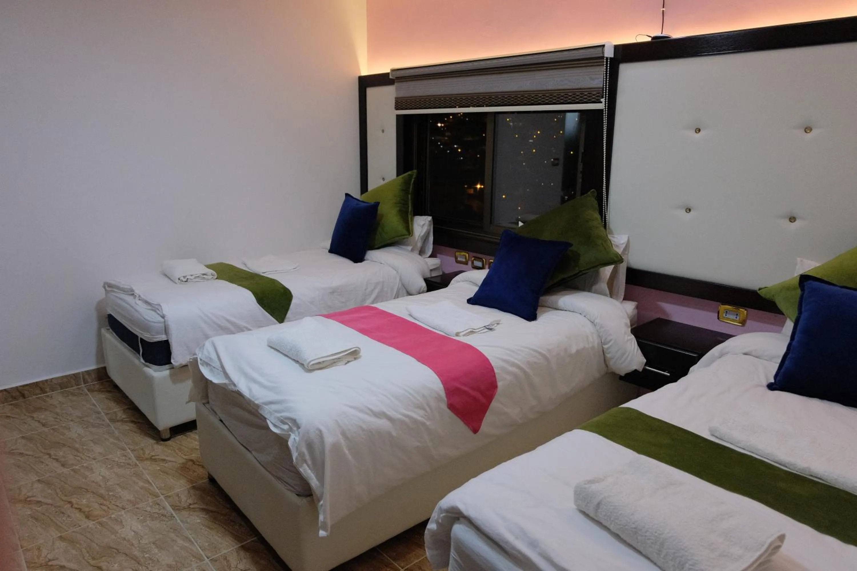 Photo of the whole room, Bed in Petra Guests Hotel